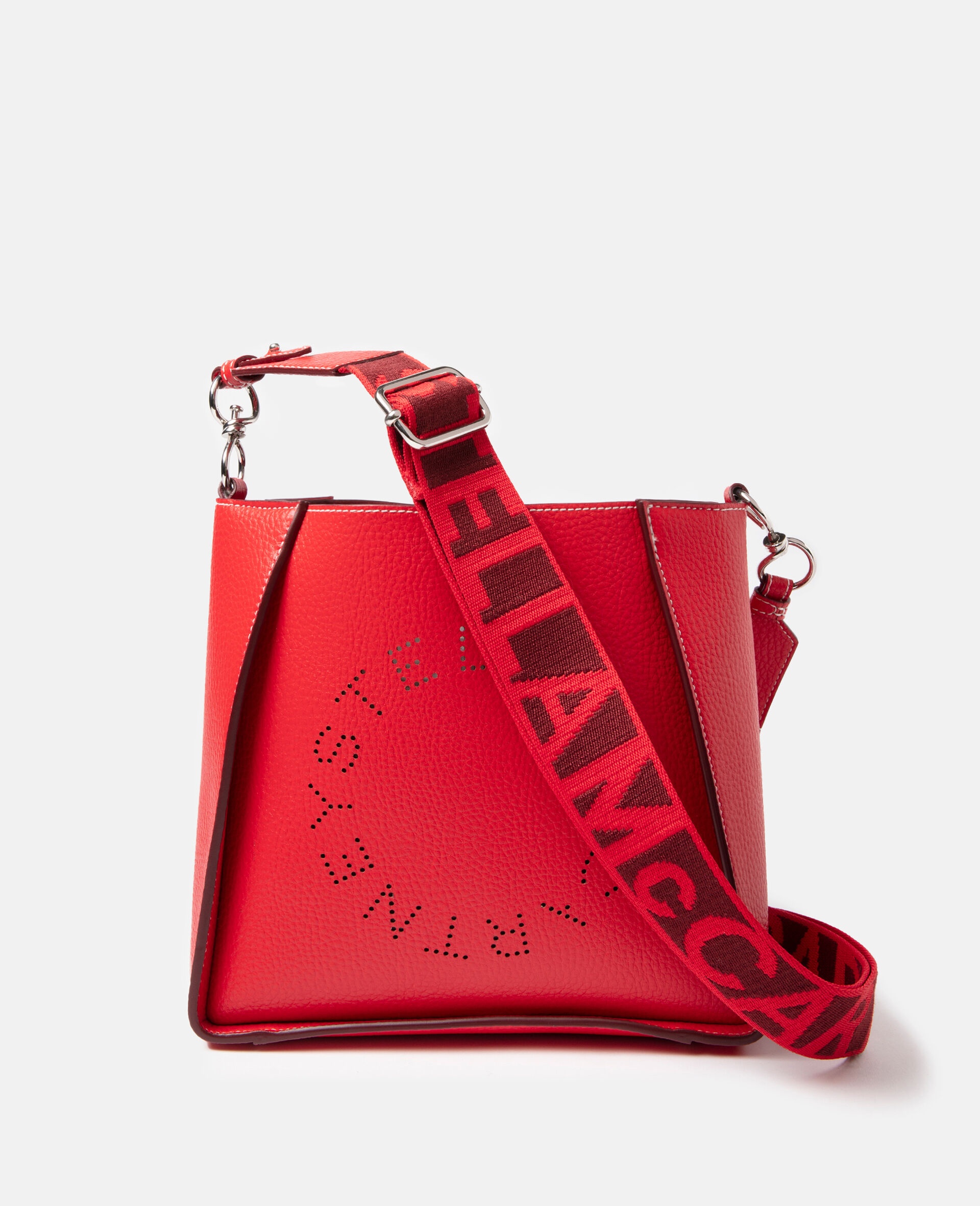Stella Logo Grainy Shoulder Bag - 1