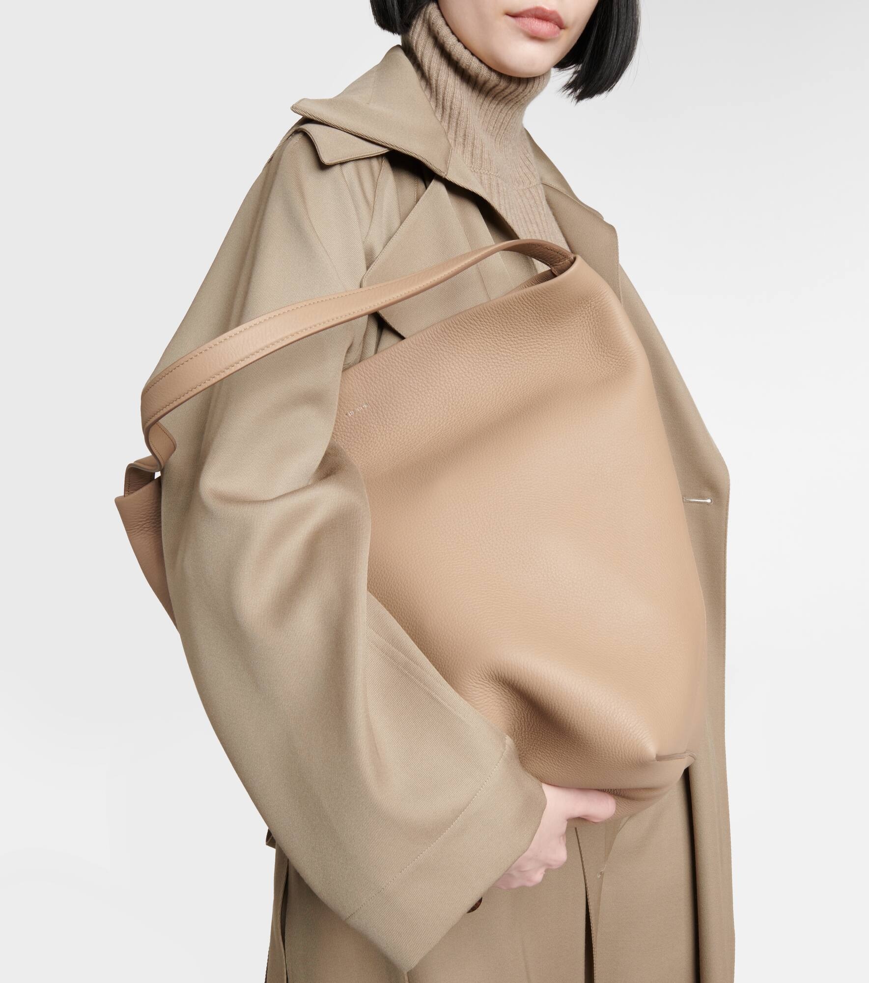 Park Large leather tote bag - 6