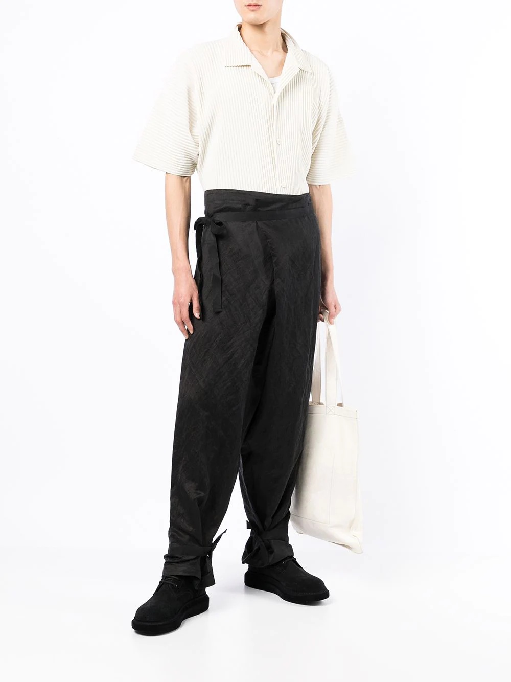 The Morris wide-leg trousers - 2