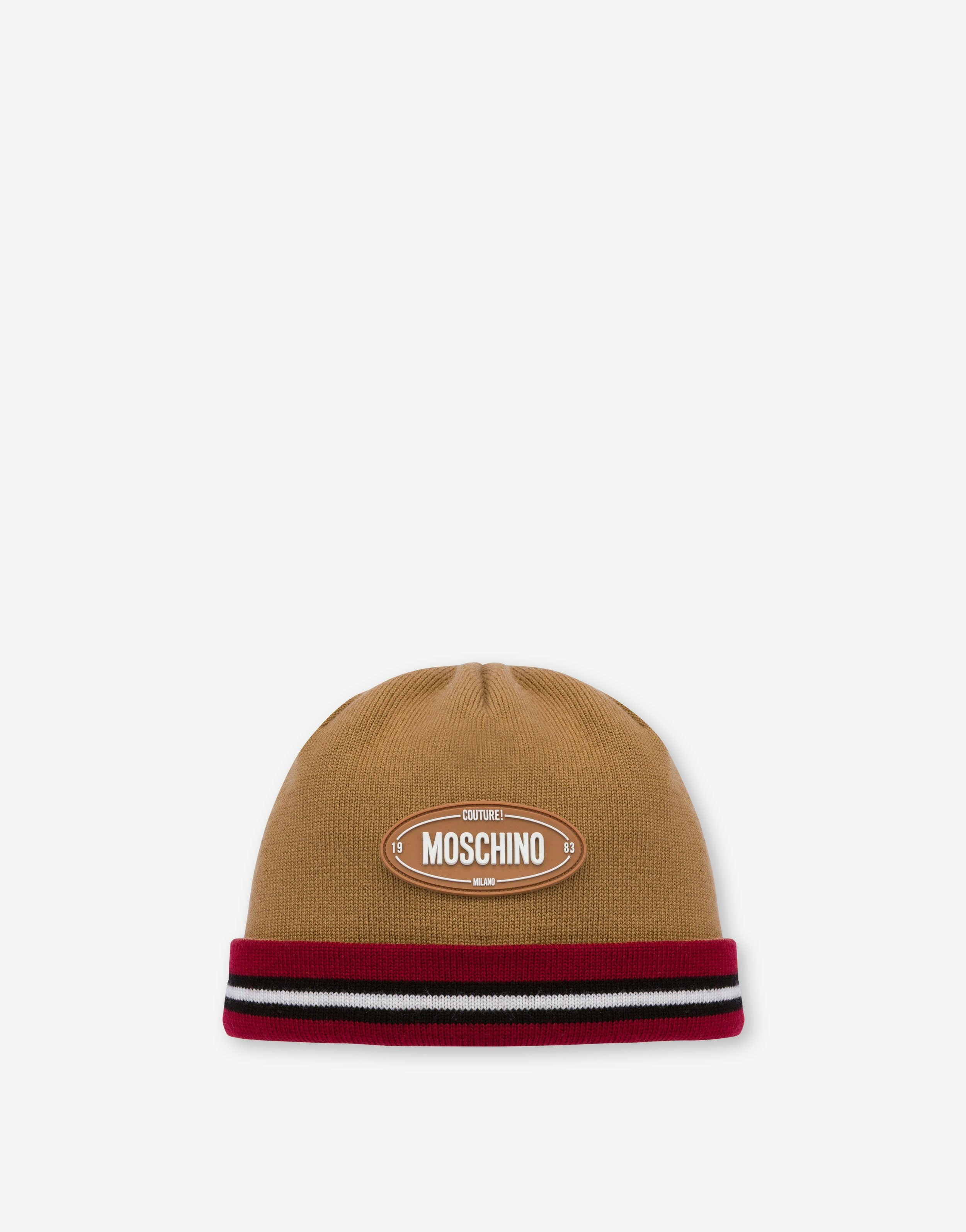 OVAL LOGO WOOL HAT - 1