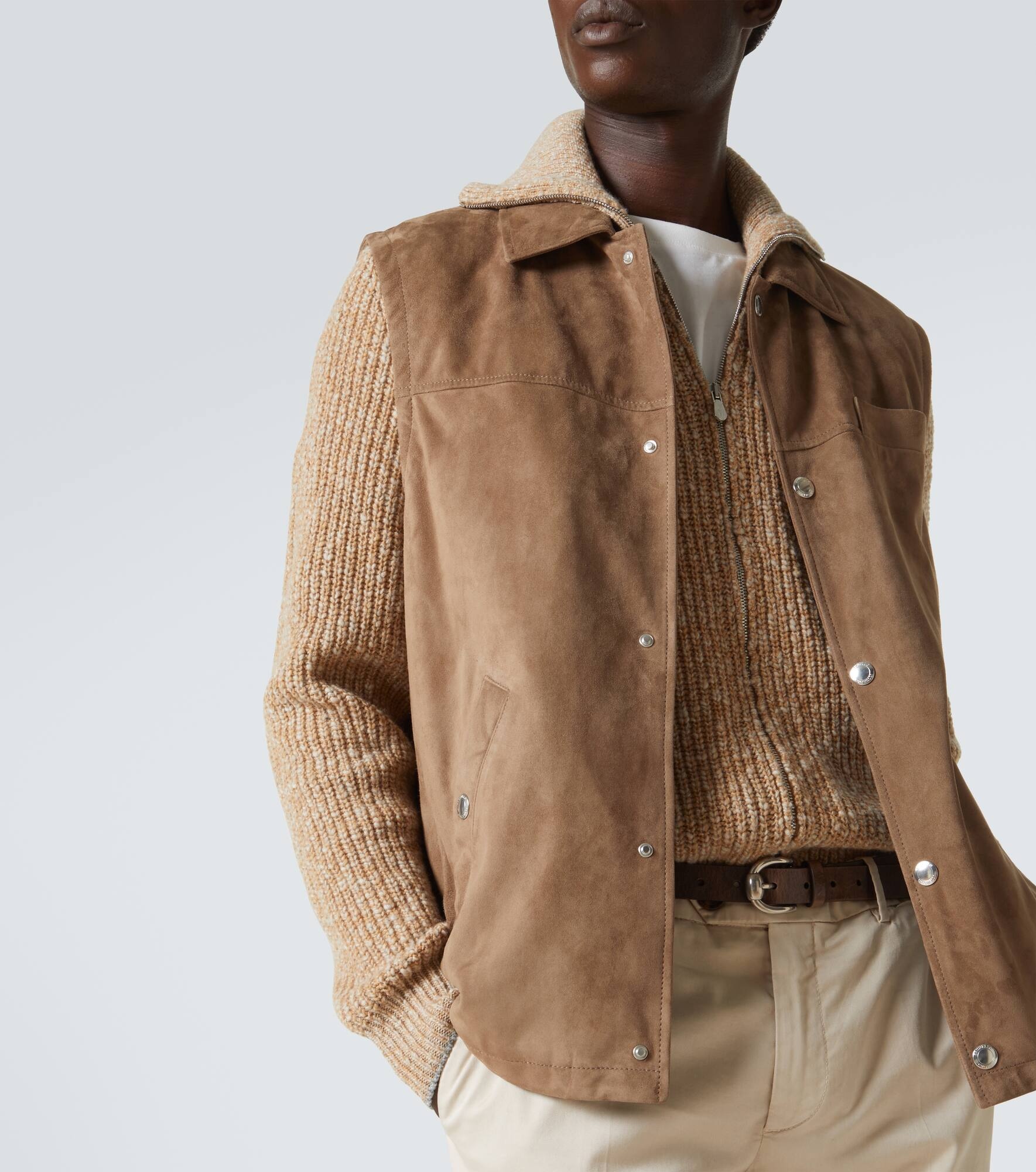 Suede vest - 5