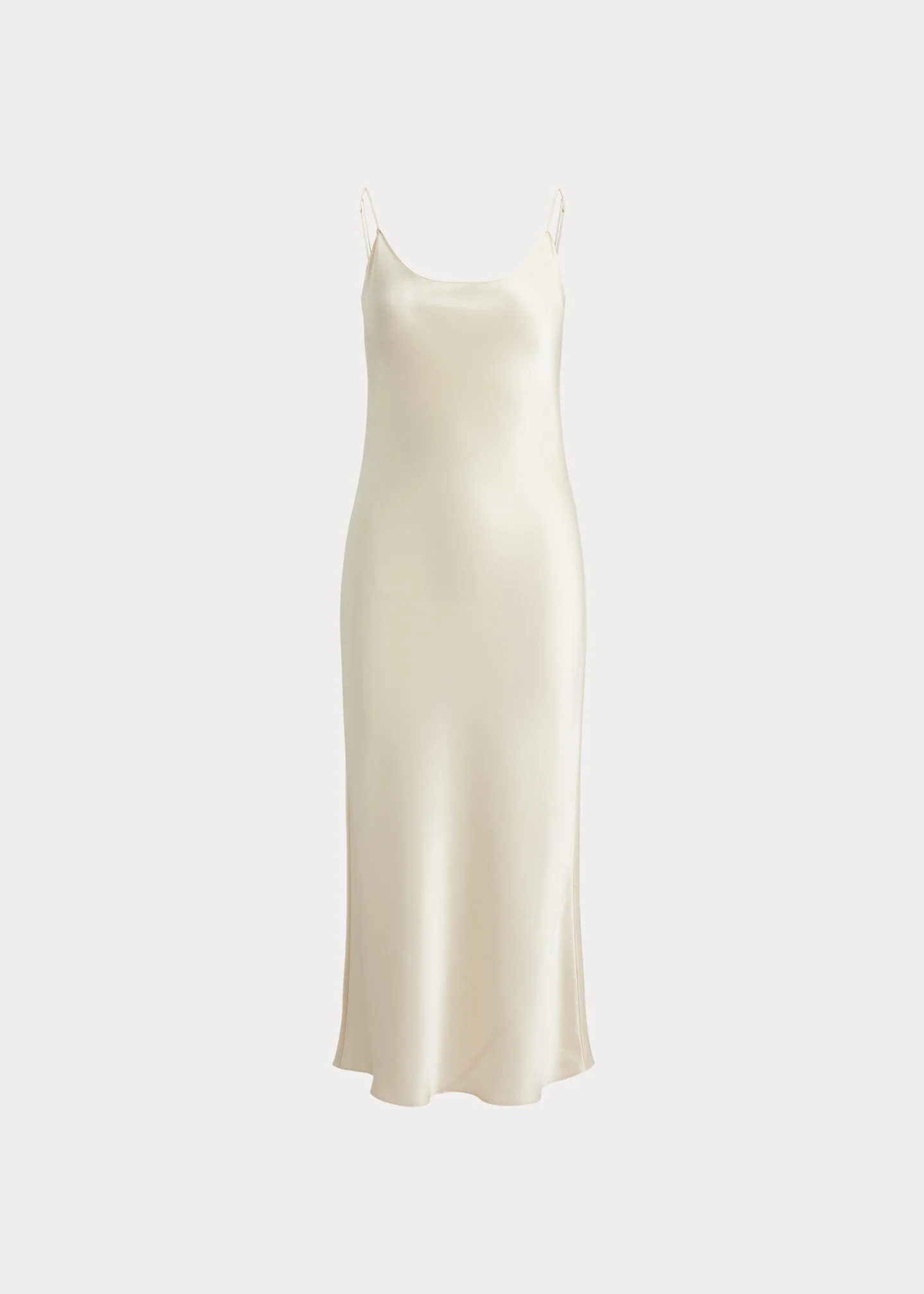 ralph lauren white satin dress Posie one-shoulder satin gown in white - Ralph Lauren Collection