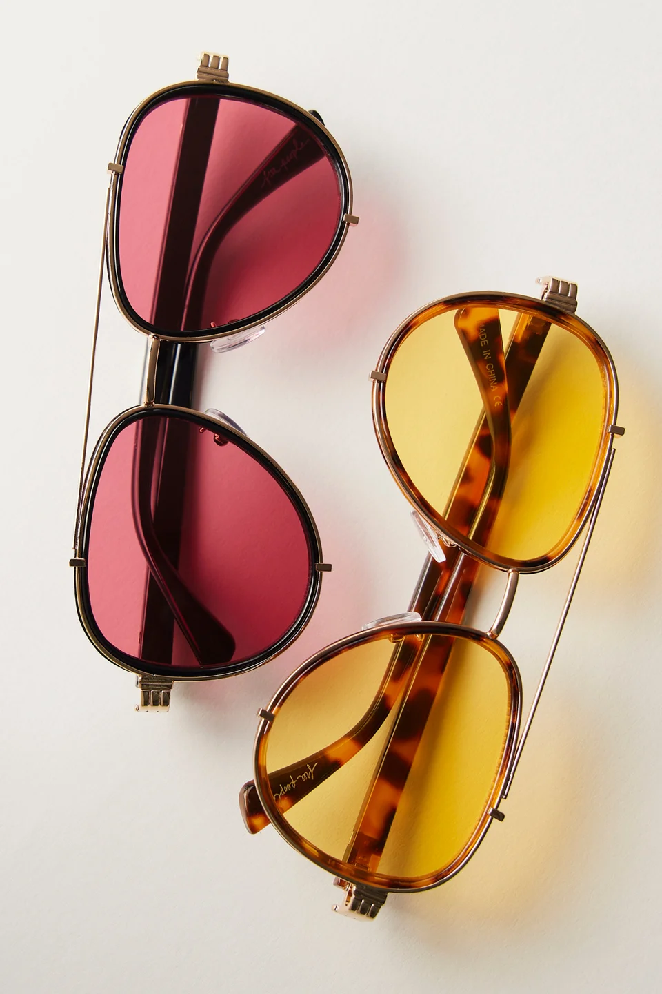 Wesley Oversized Aviator Sunglasses - 1