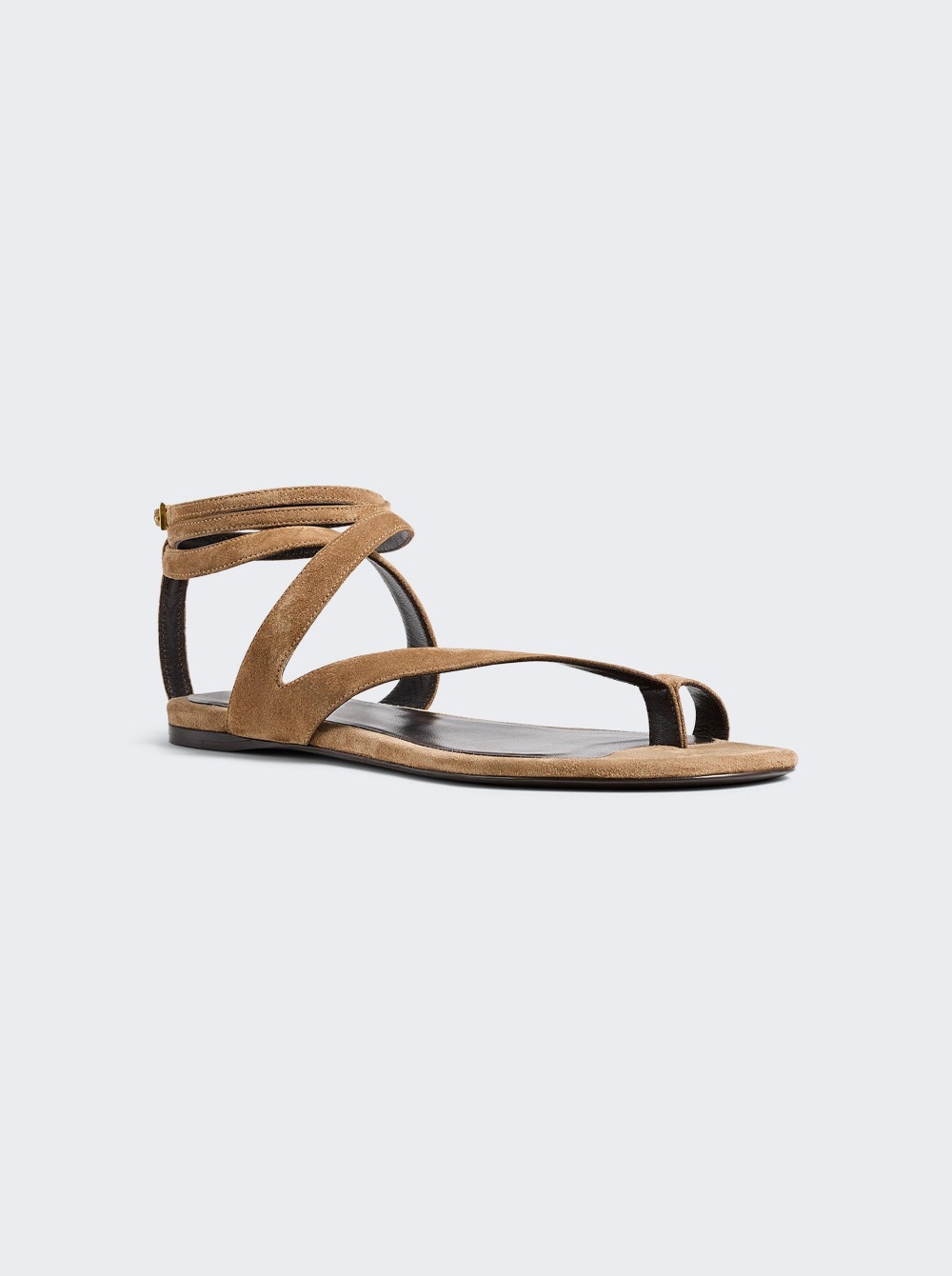 Aimee Ankle Strap Sandal Taupe - 4