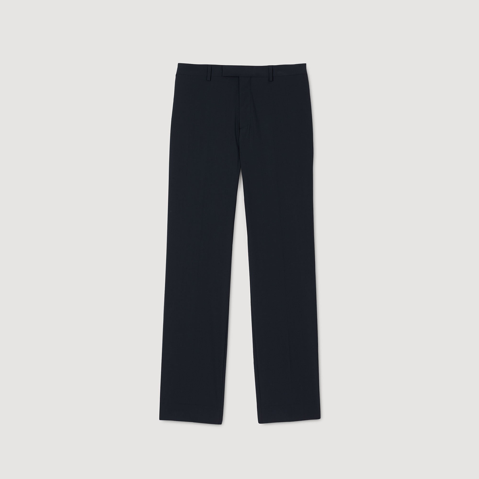 WOOL SUIT TROUSERS - 6
