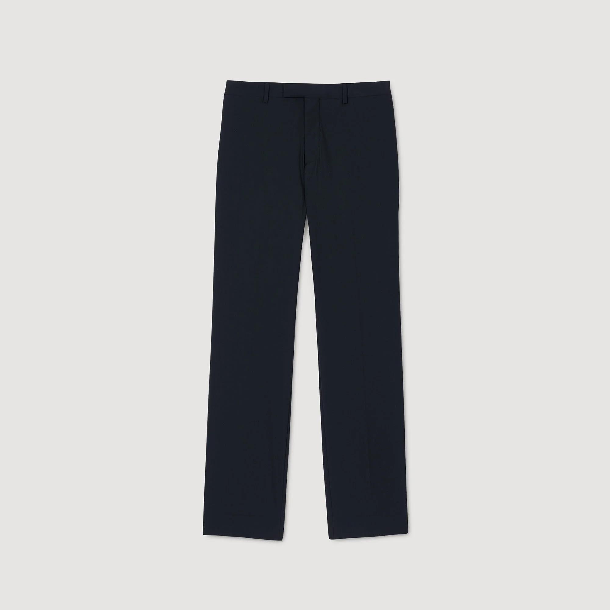 WOOL SUIT TROUSERS - 1