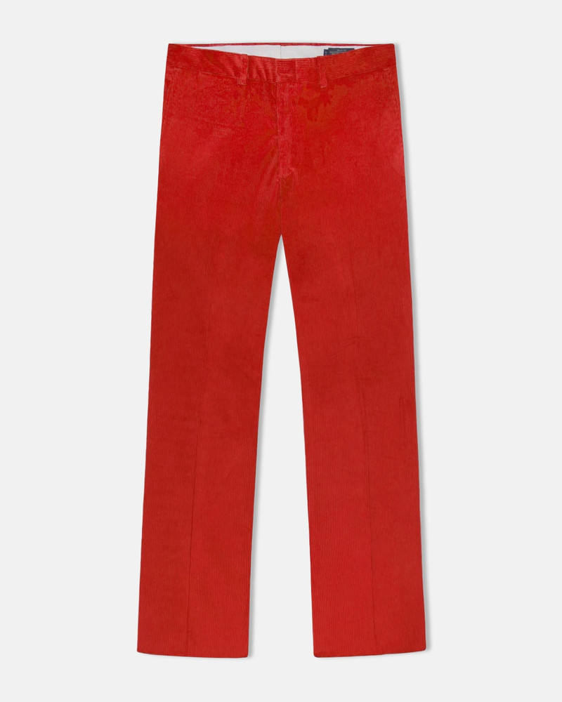 J. PRESS MADE-IN-USA RED WIDE WALE BRITISH CORDUROY PANT outlook