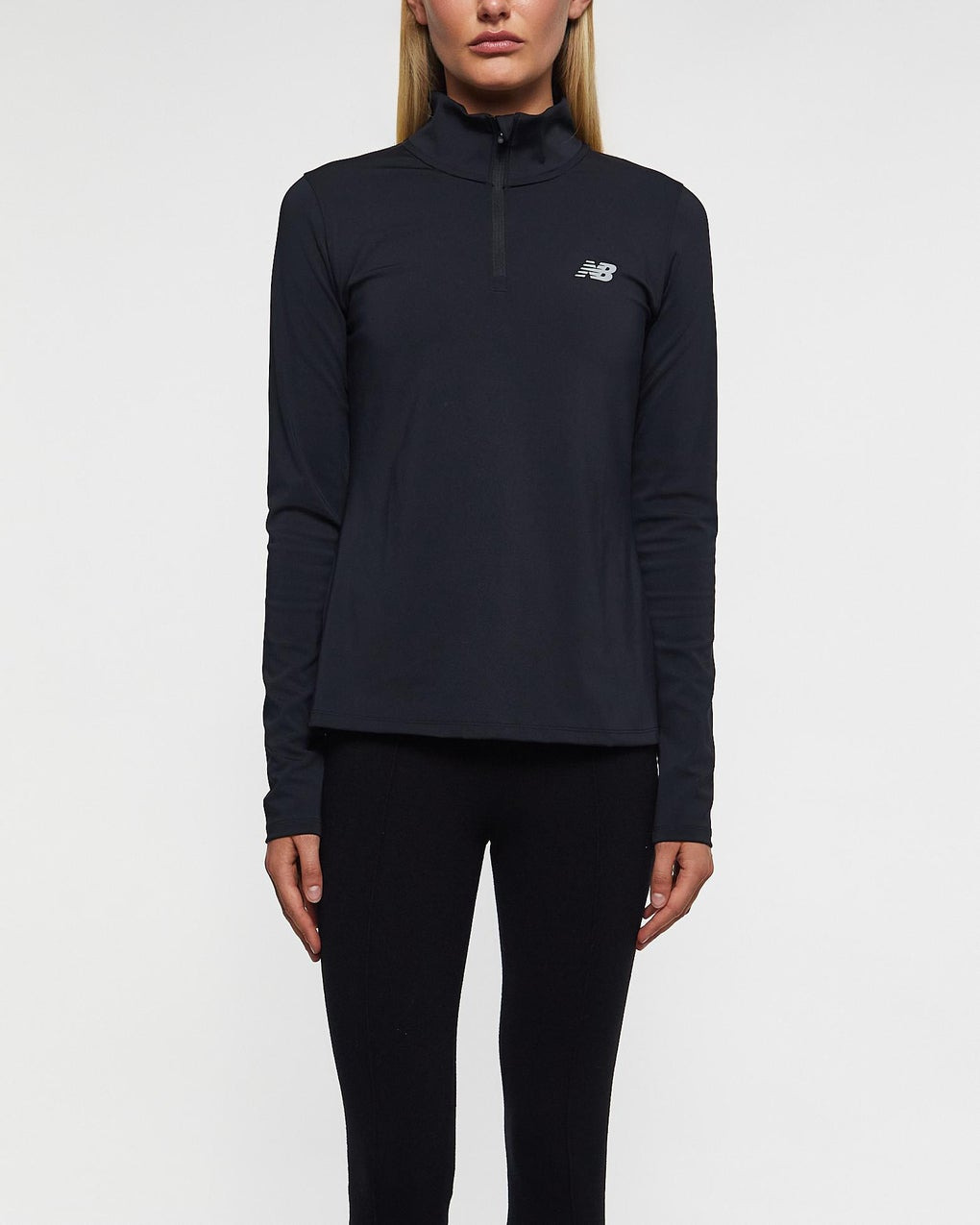 Top Script Quarter Zip Black - 2