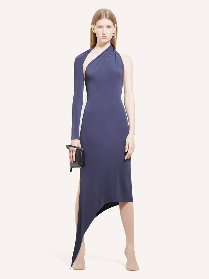 courrèges LONG SLASH CREPE DRESS outlook
