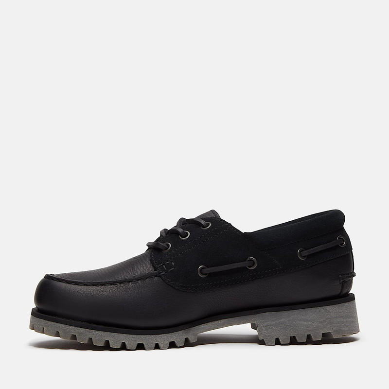Men's Timberland® Emerald Woods 3-Eye Lug Handsewn Boat Shoe 6