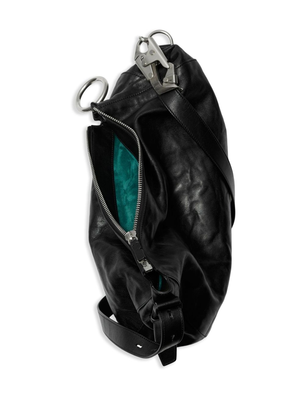 medium Knight leather tote bag - 5