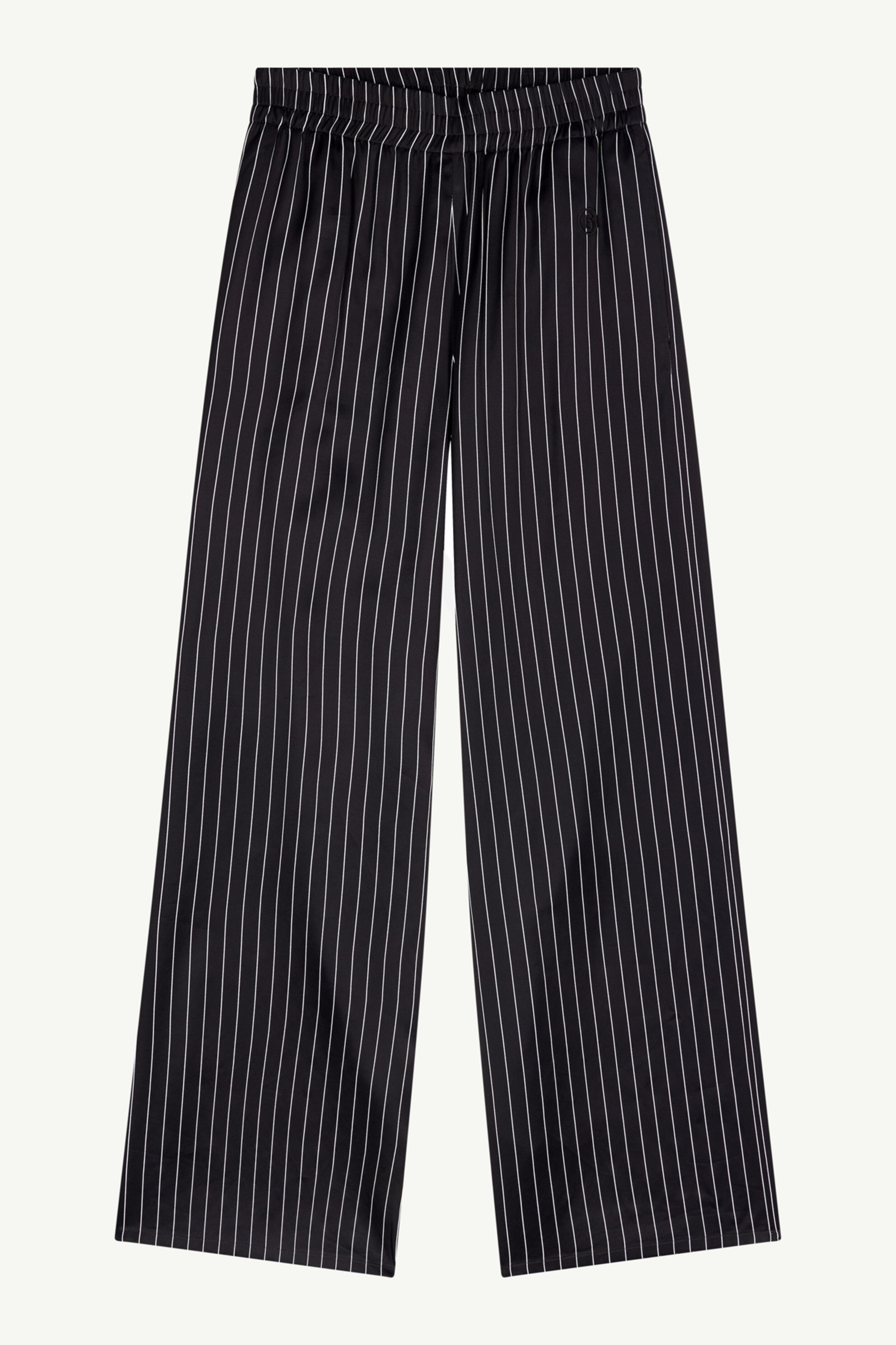 Fluid stripe trousers - 1