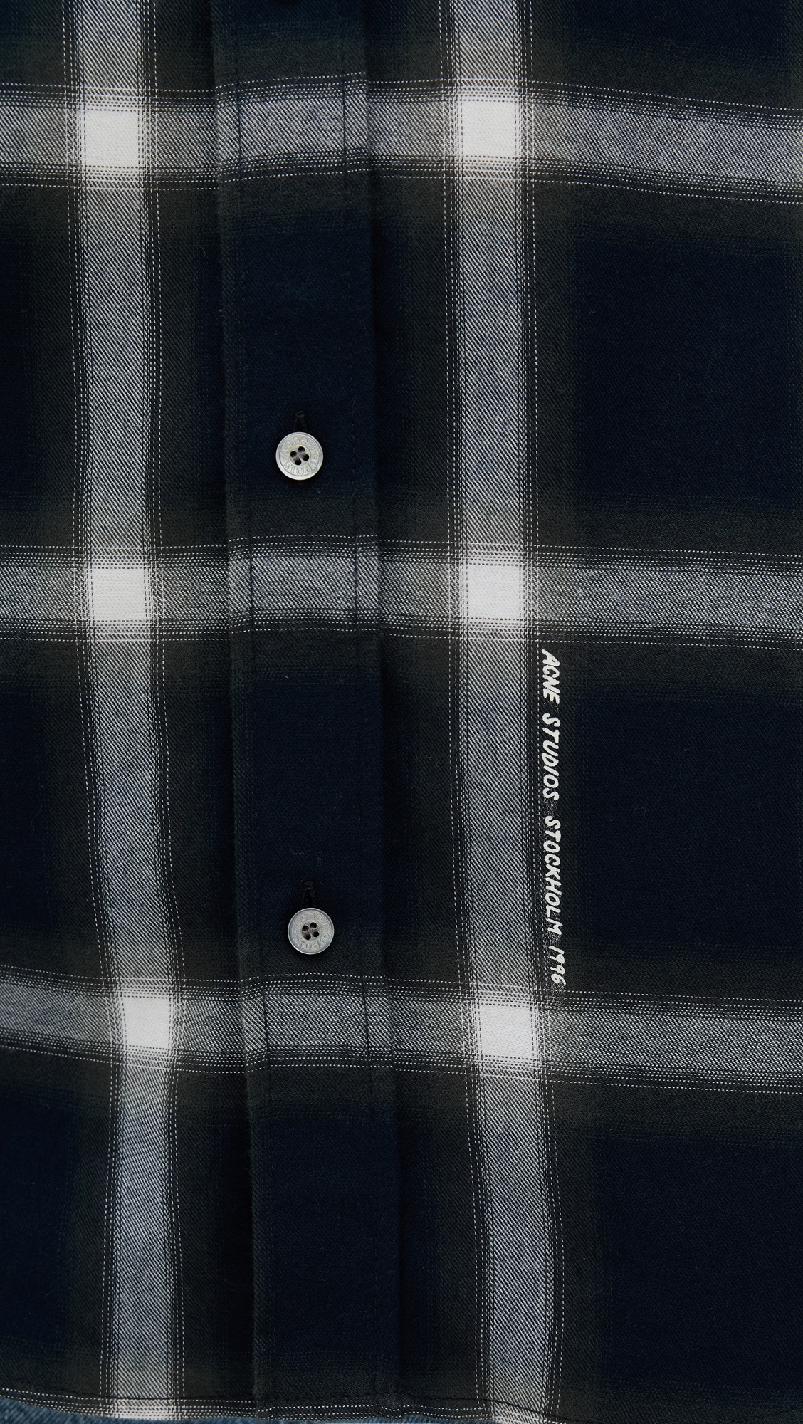 Setar Flannel Shadow Check Shirt - 5
