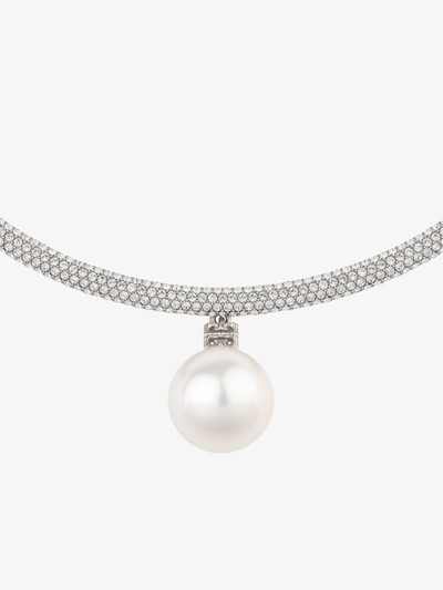 Givenchy PEARL TORQUE NECKLACE IN METAL WITH PEARL AND CRYSTALS outlook