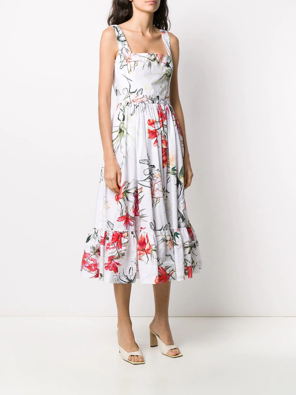 Endangered Flower midi dress - 3