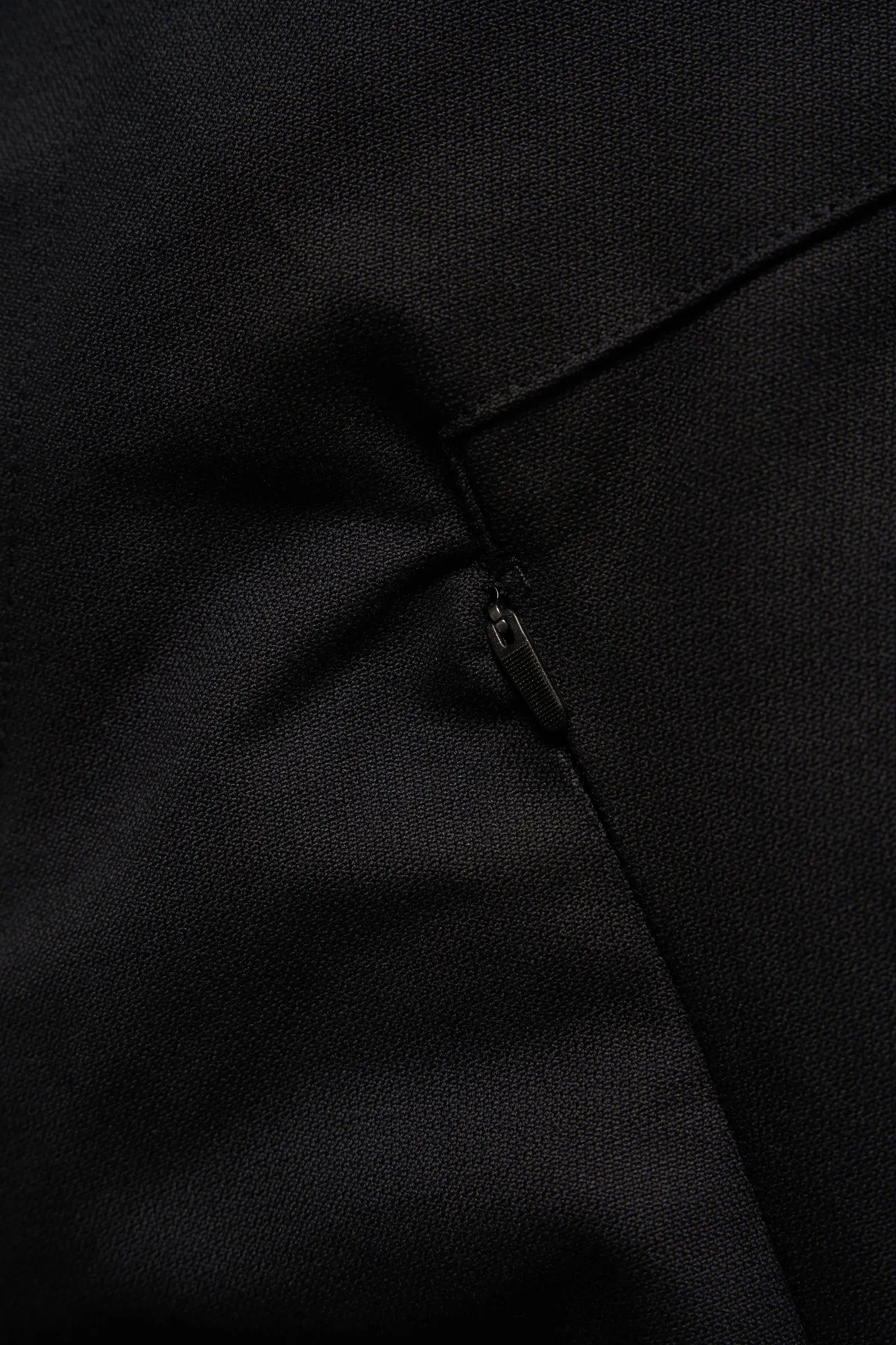 P55-KI Cotton Web Belt Vent Pants Black - 23