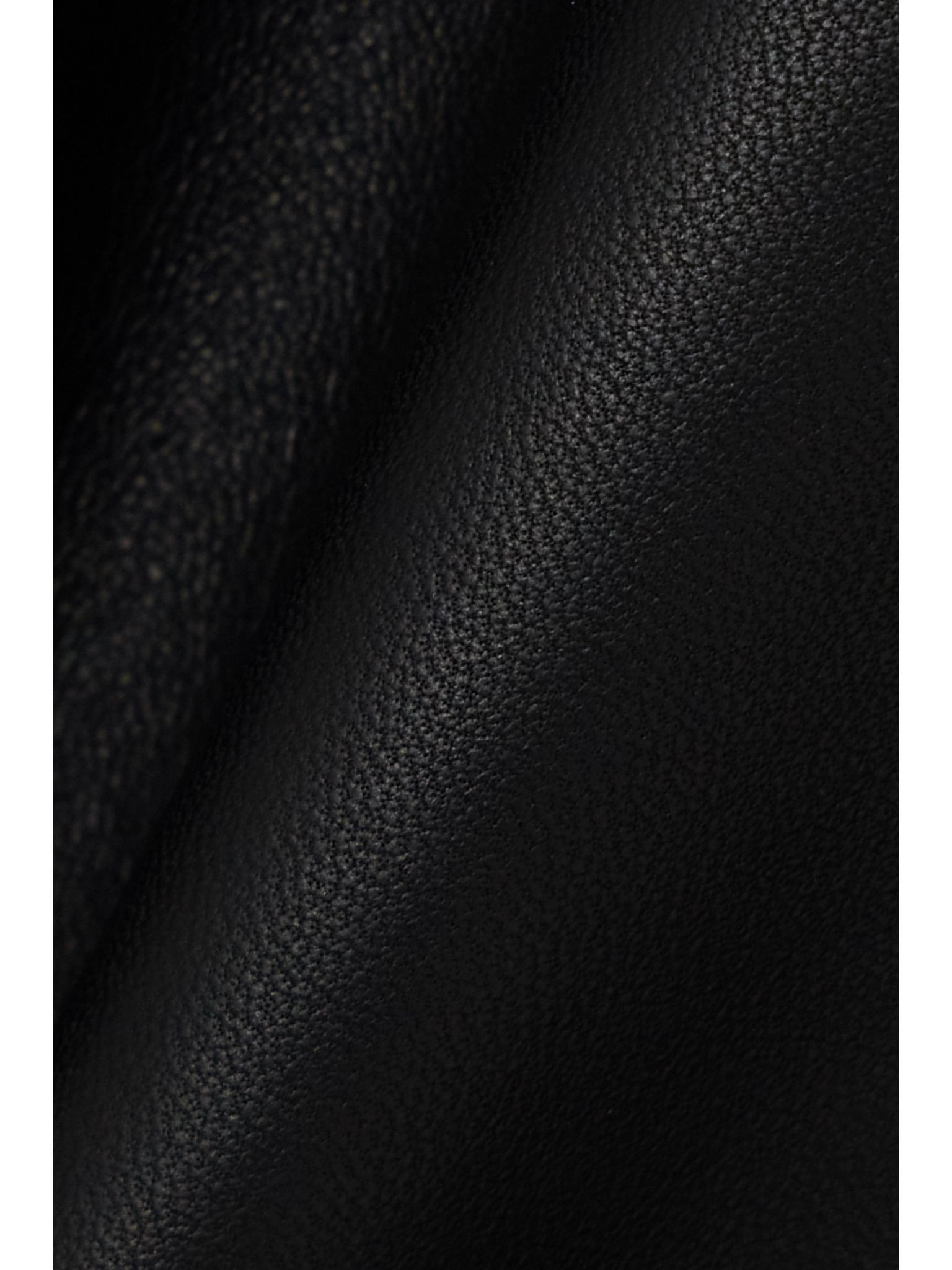 Icons leather mini skirt Black - 4