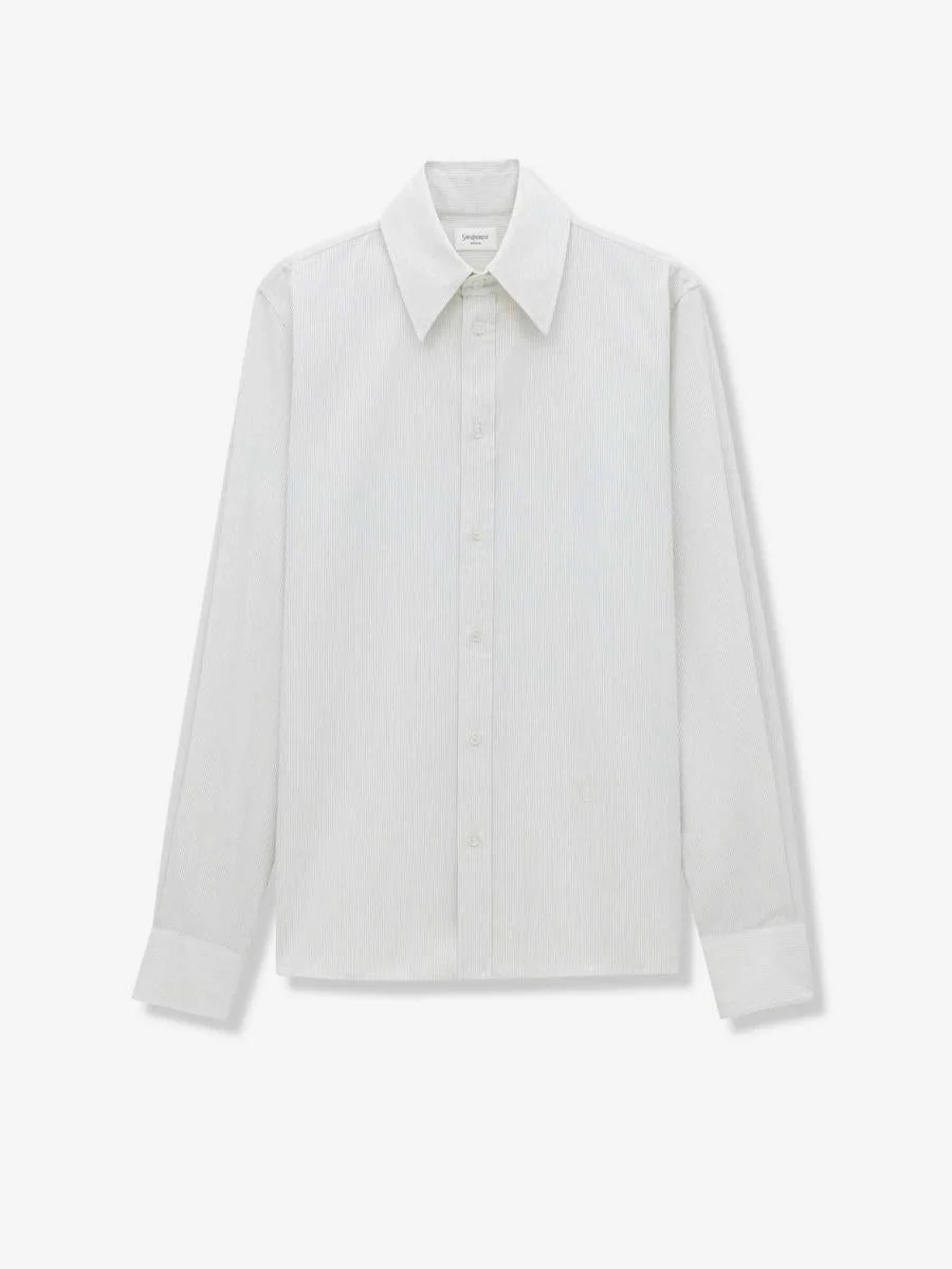 Saint Laurent Cassandre Denim Shirt - 1
