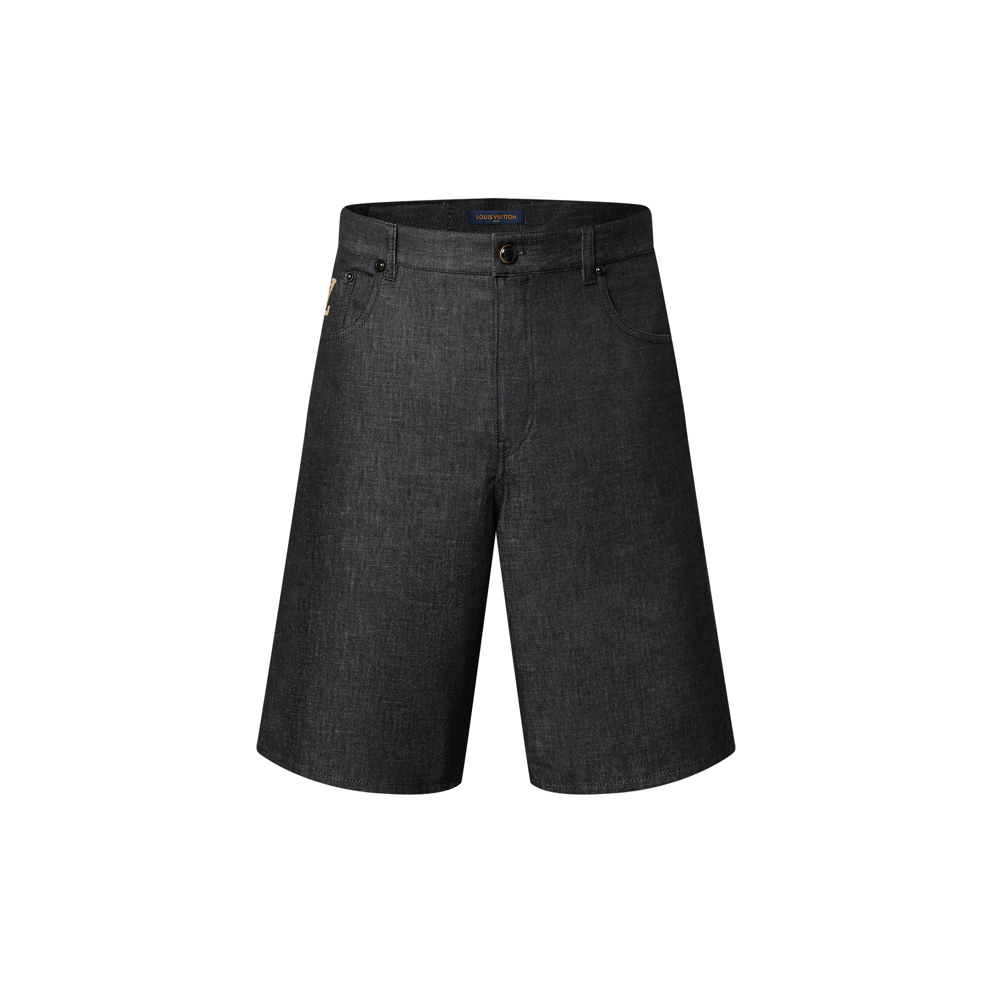 Chambray Shorts - 1