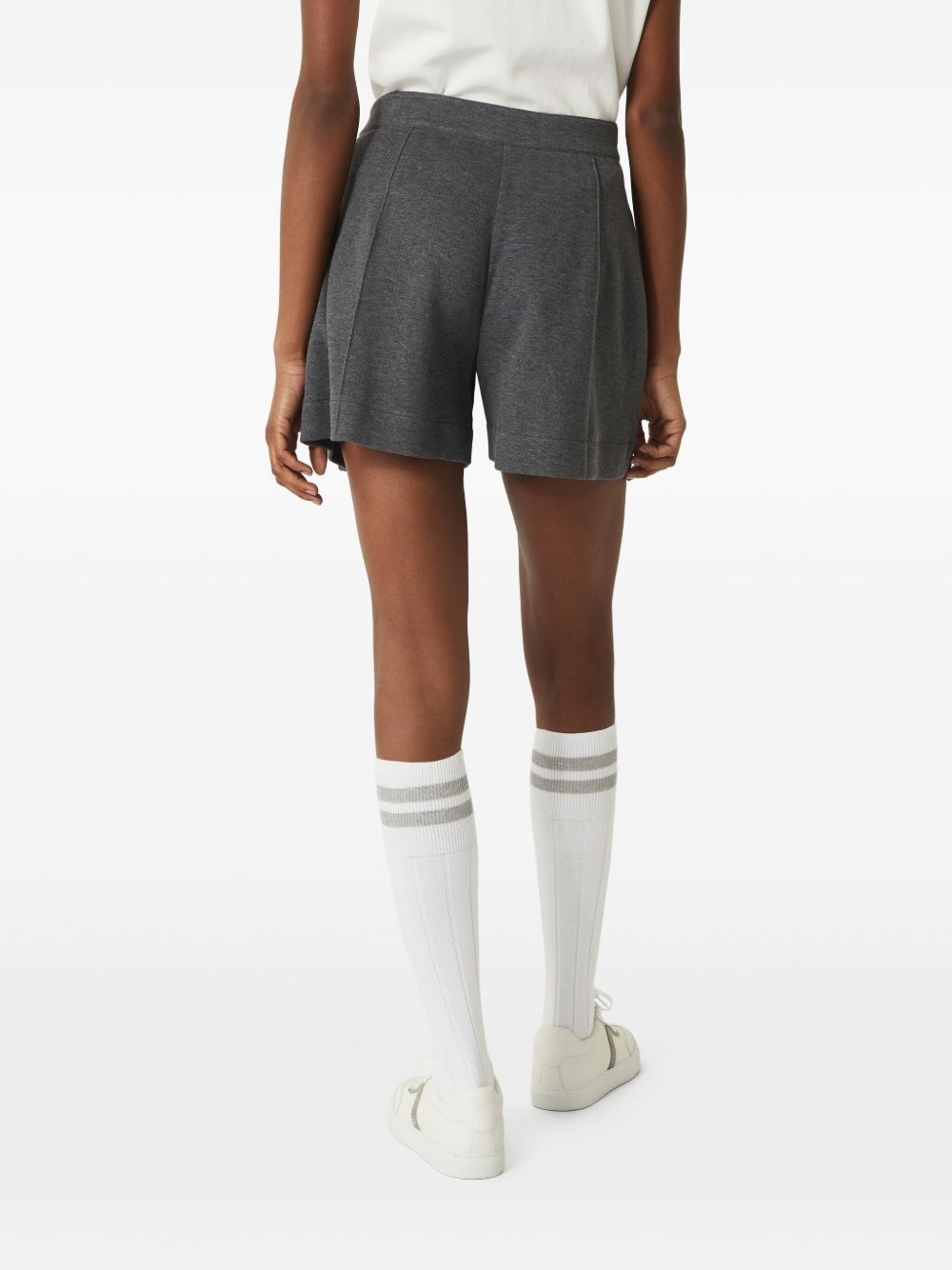 cotton-blend shorts - 4