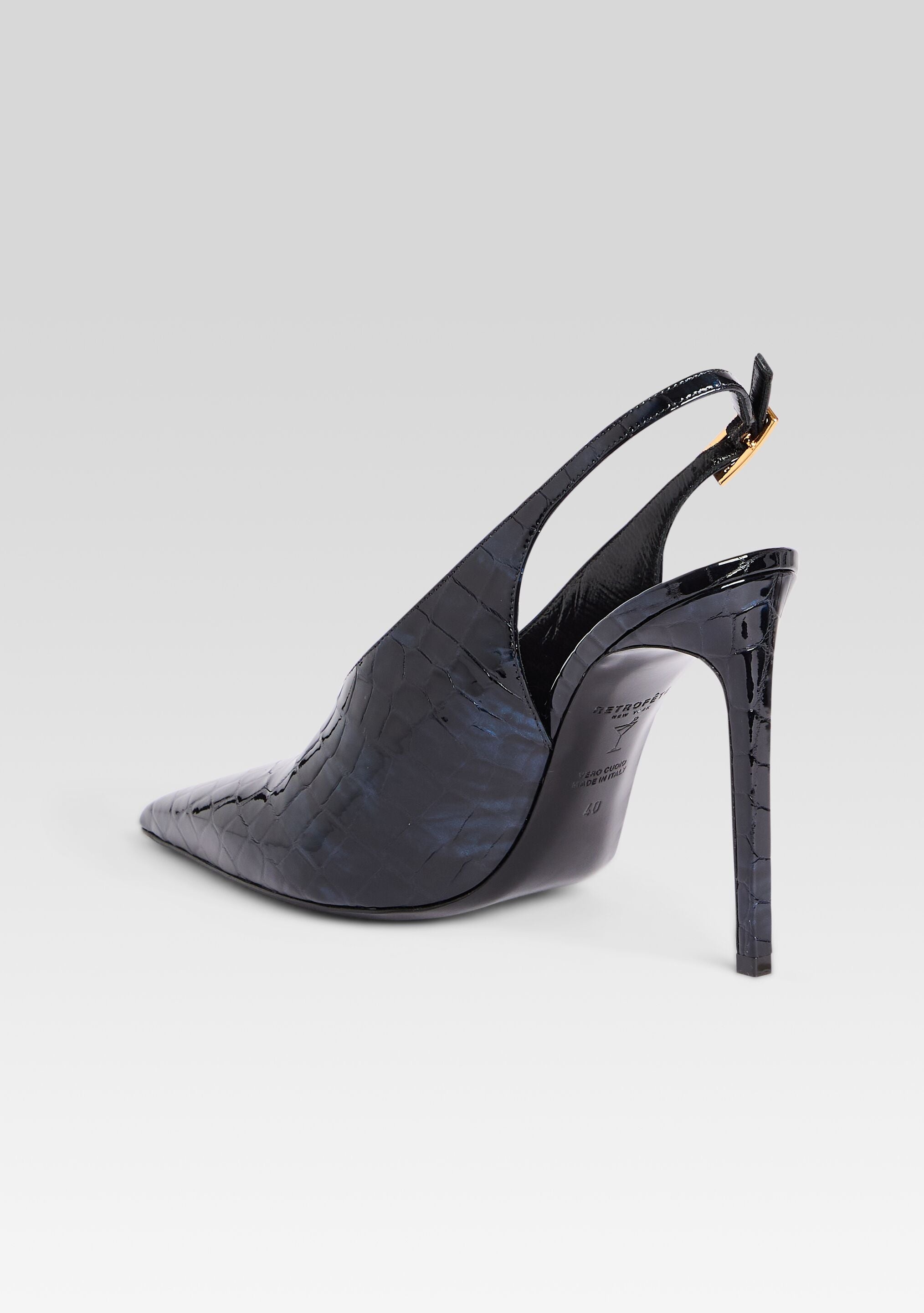 CELIA LEATHER SLINGBACK - 5