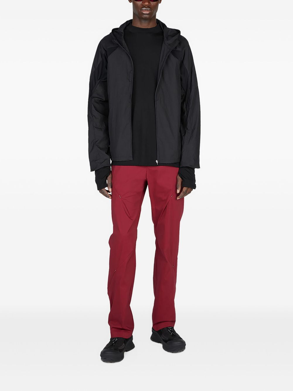 panelled pocket trousers - 2
