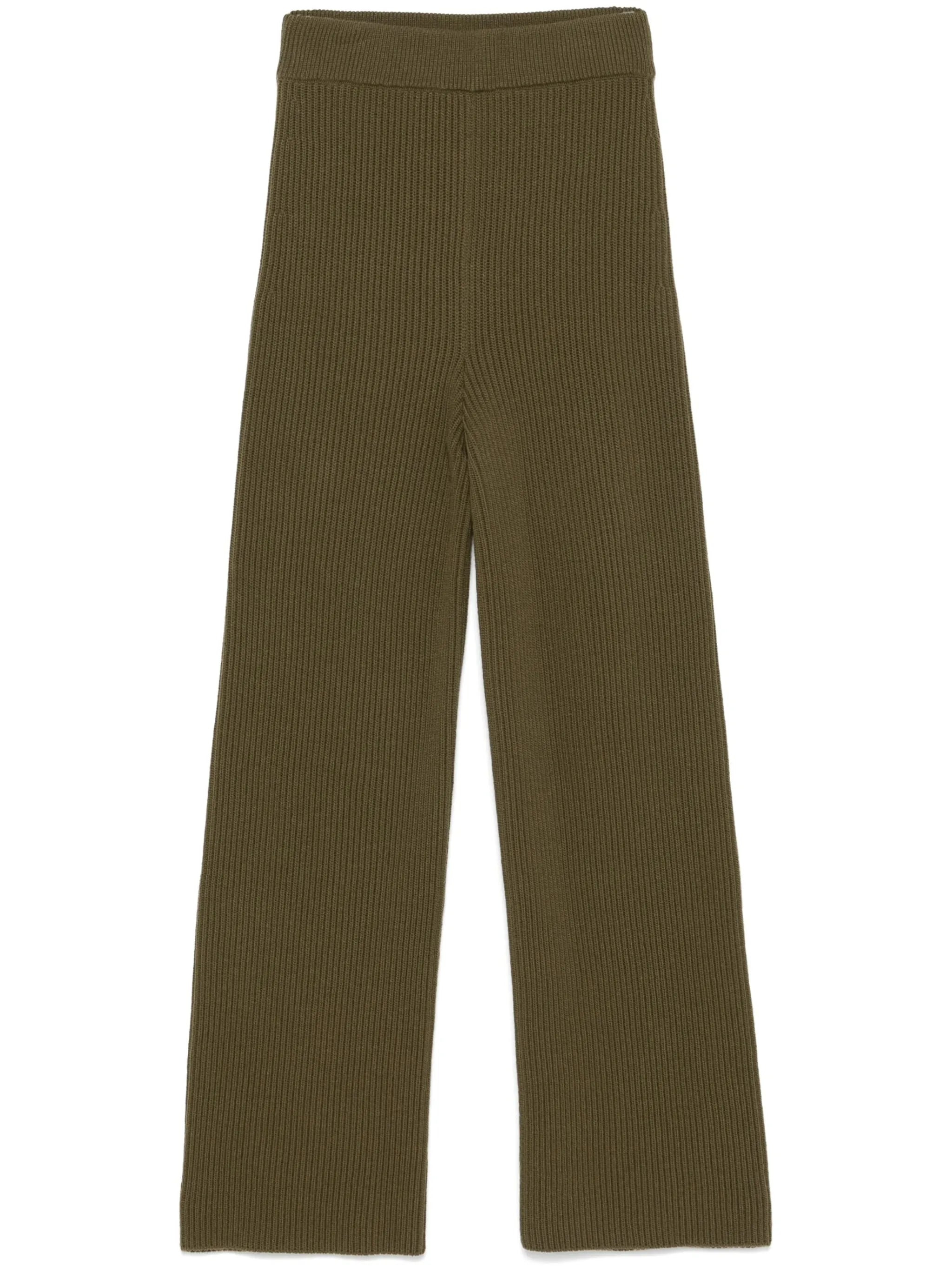 ribbed trousers - 1