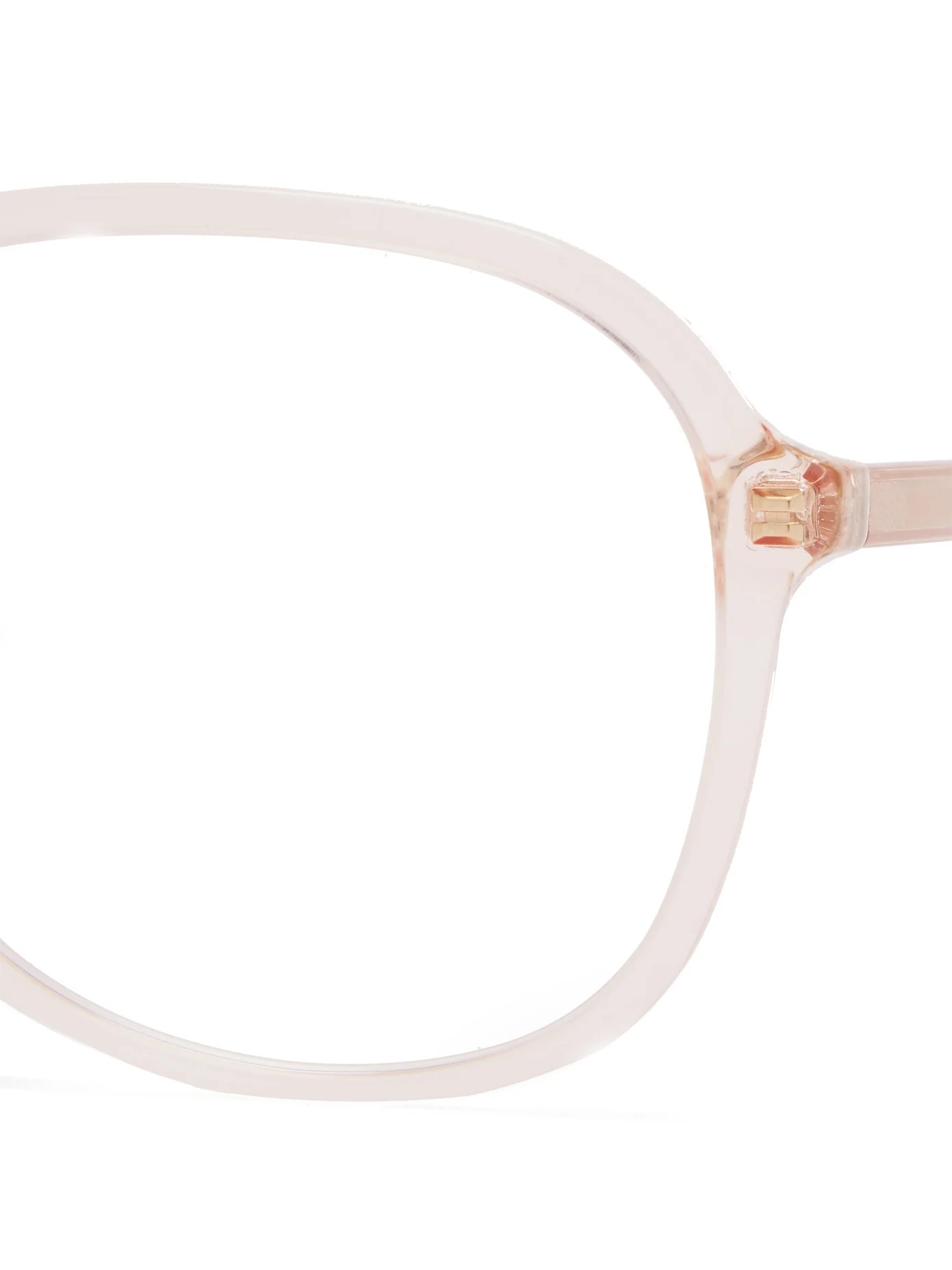 Square frame acetate glasses - 5