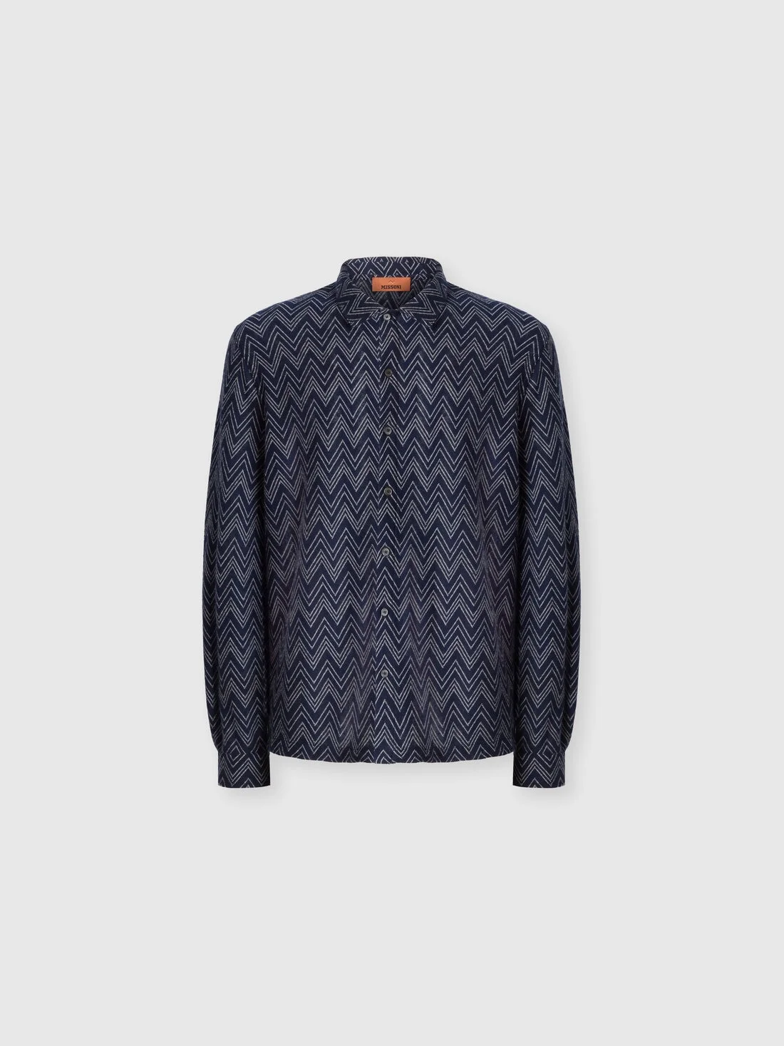 Cashmere zig zag shirt - 1