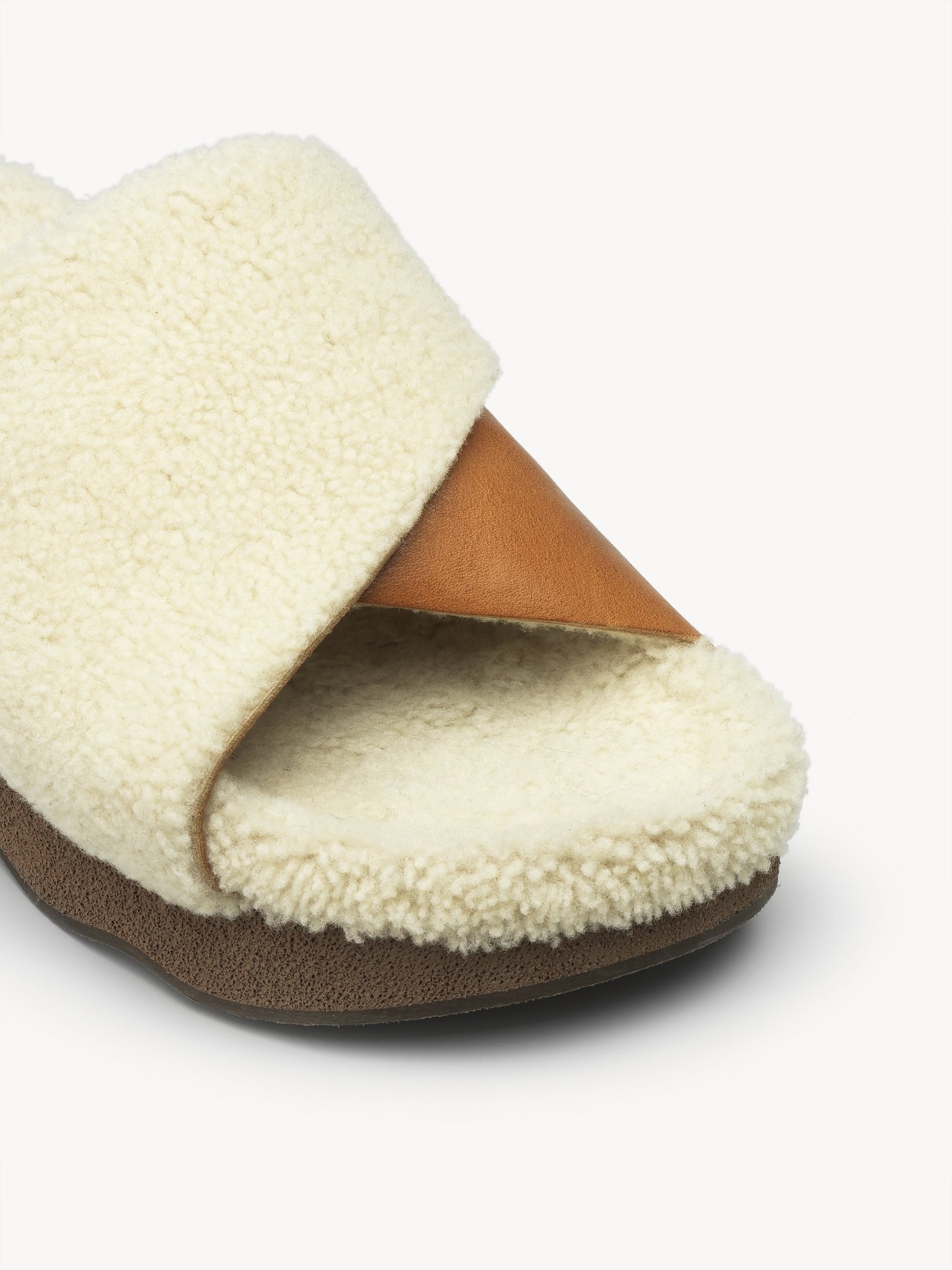 WAVY SHEARLING SLIPPER - 3