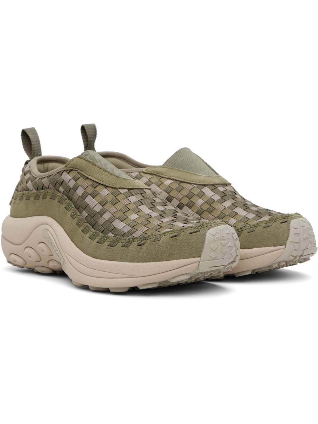 Green Jungle Moc EVO Woven SE Sneakers - 4