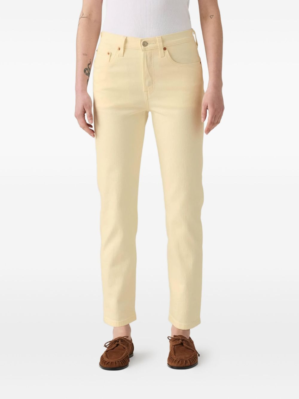 stretch-cotton jeans - 4