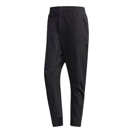 adidas Twill Tatting Long Pants Men Black FM9372 - 1