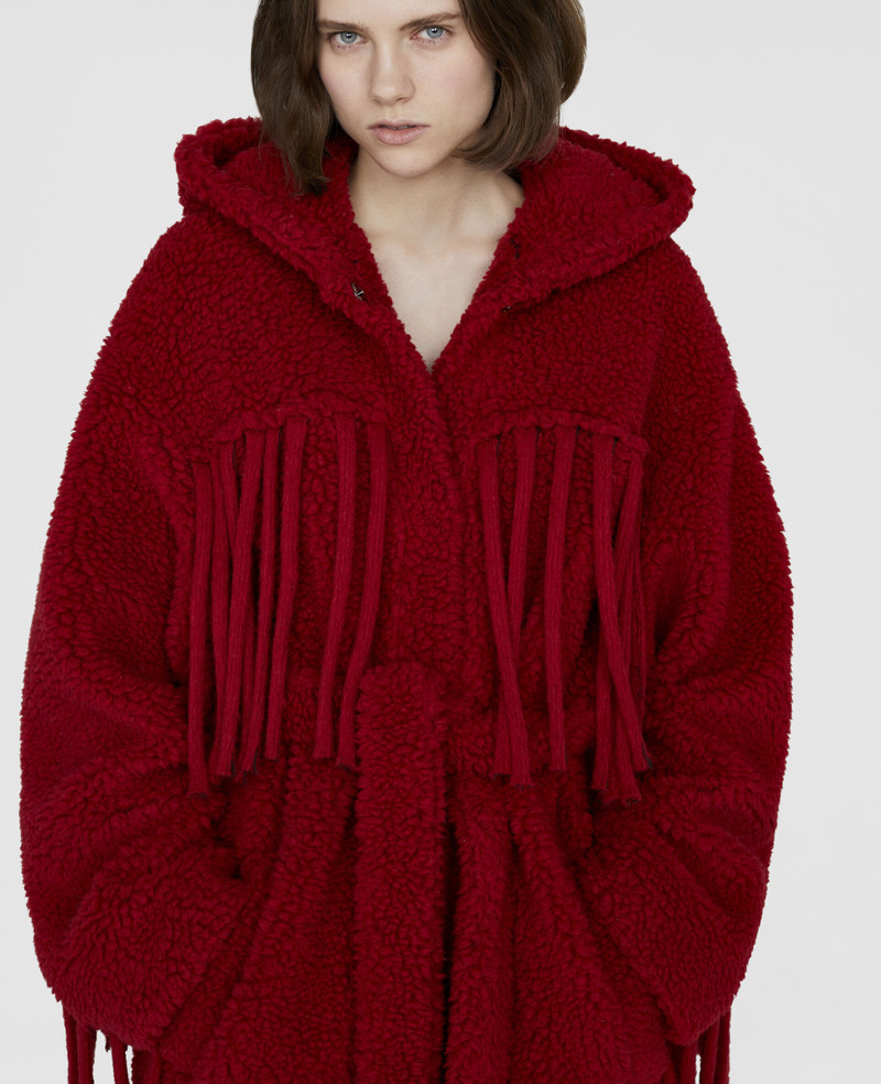 Teddy Coat with Fringing 4
