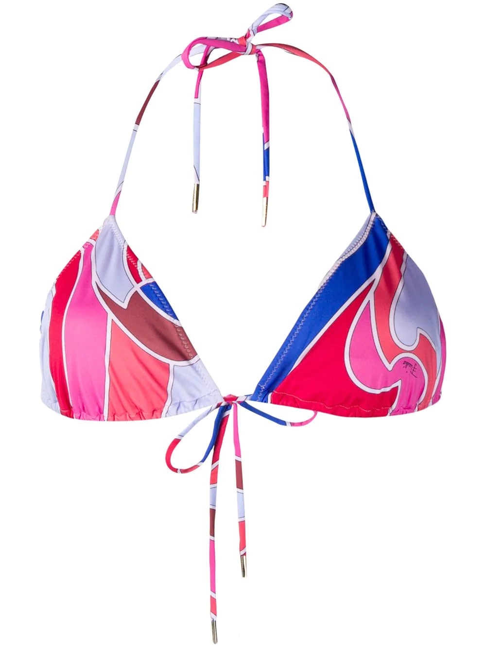 Quirimbas print bikini top - 4