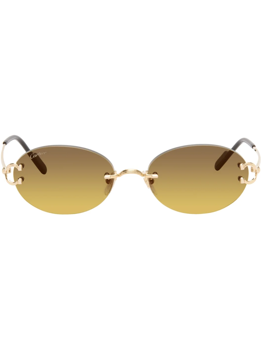 Gold Classic C Motif Sunglasses - 1