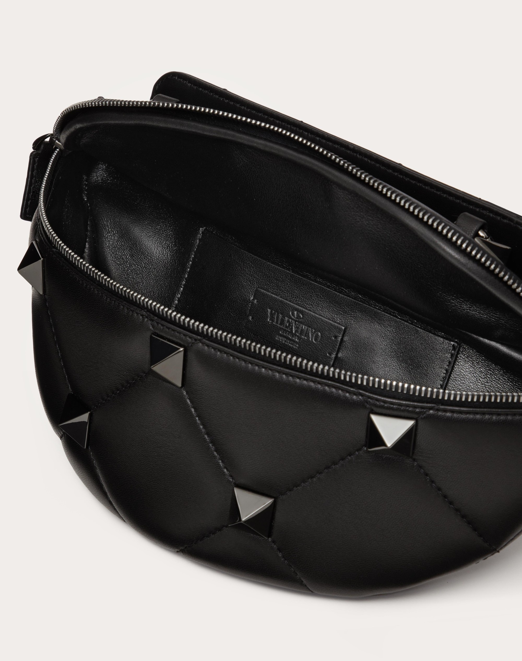 ROMAN STUD NAPPA POUCH - 4