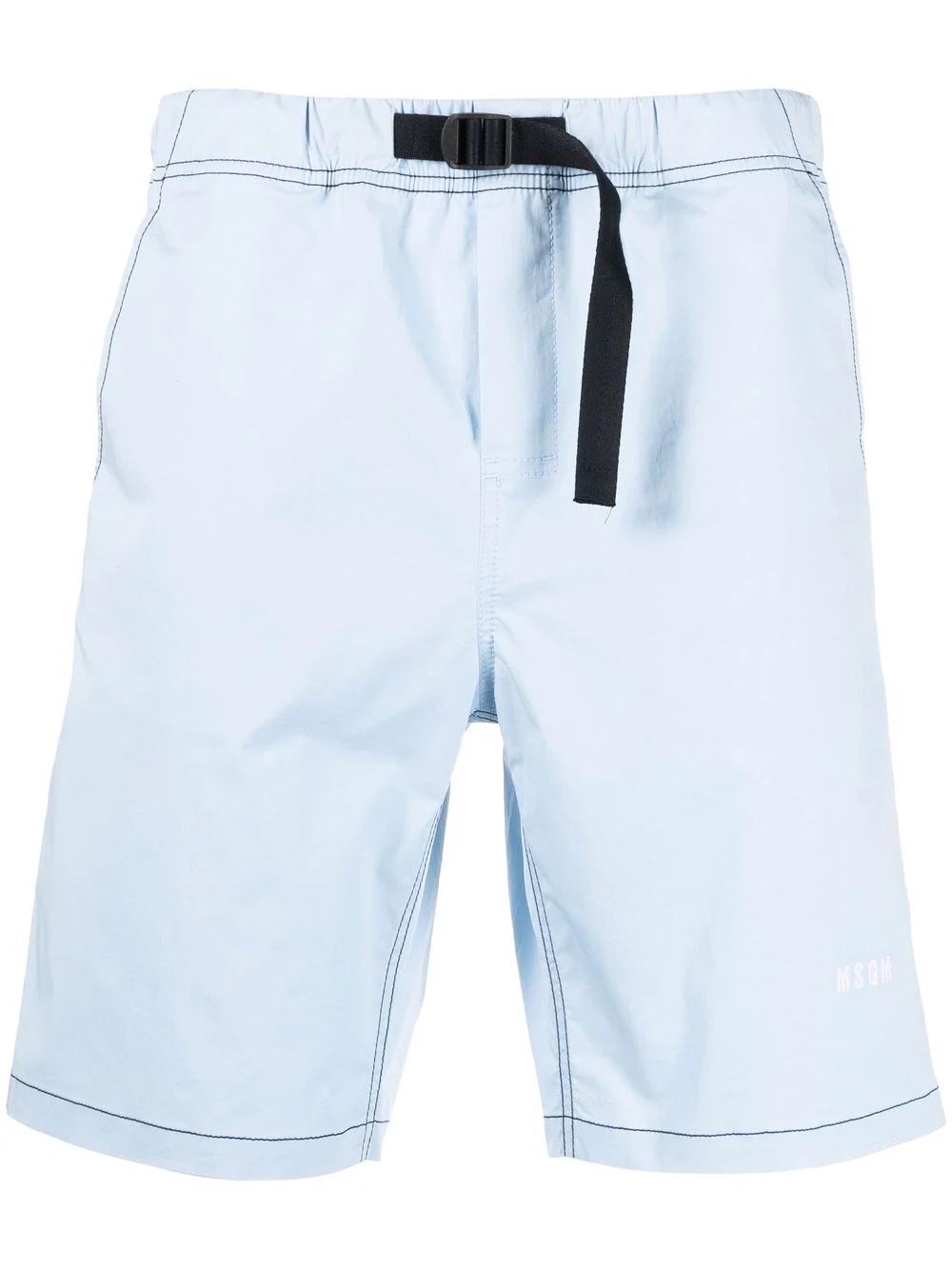 drawstring swim shorts - 1