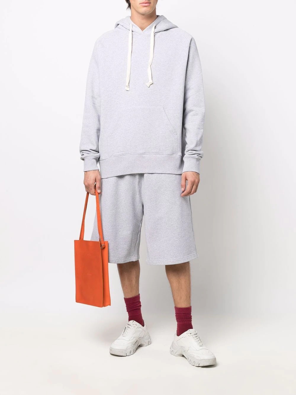 cotton drawstring hoodie - 2