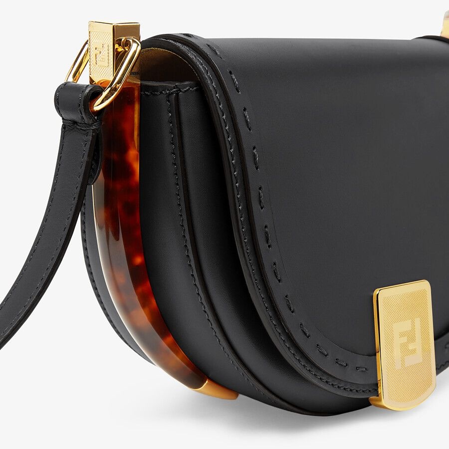 Black leather bag - 6