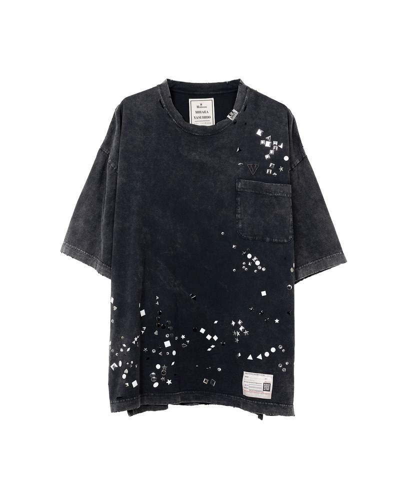 Embellished Bleached T-shirt 17