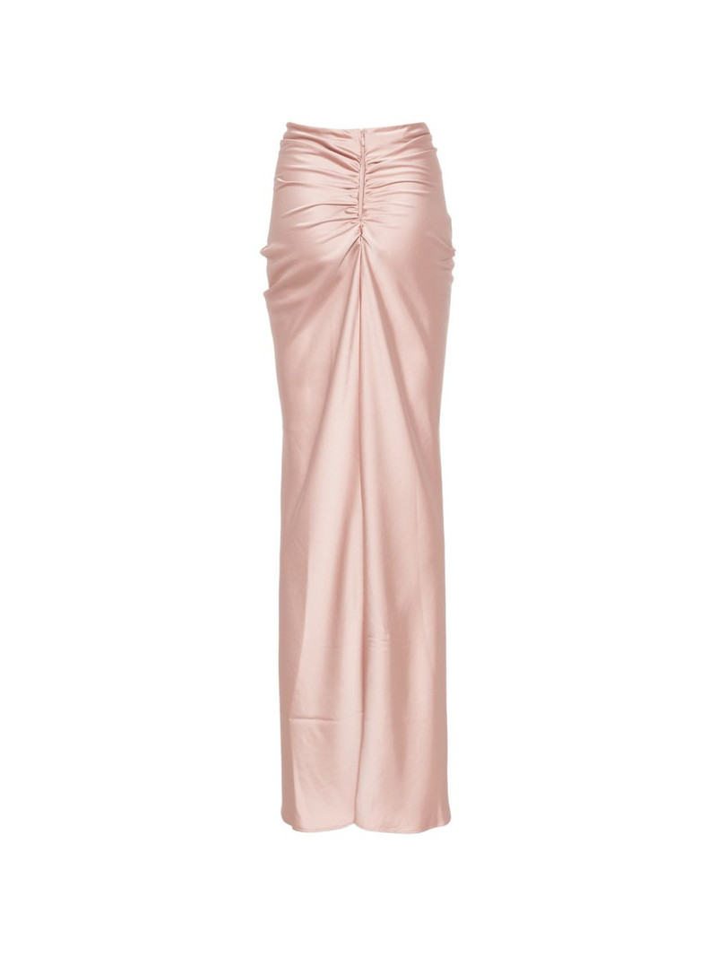 THE ANDAMANE Iris ruched maxi skirt outlook