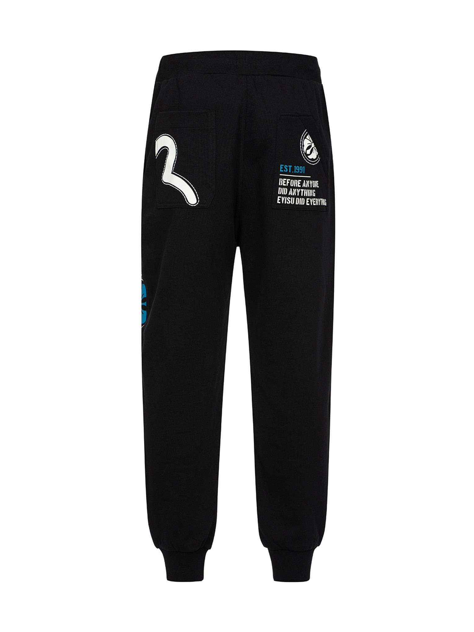 HAND-STITCHED AND MULTI-PRINT RELAX FIT SWEATPANTS - 14