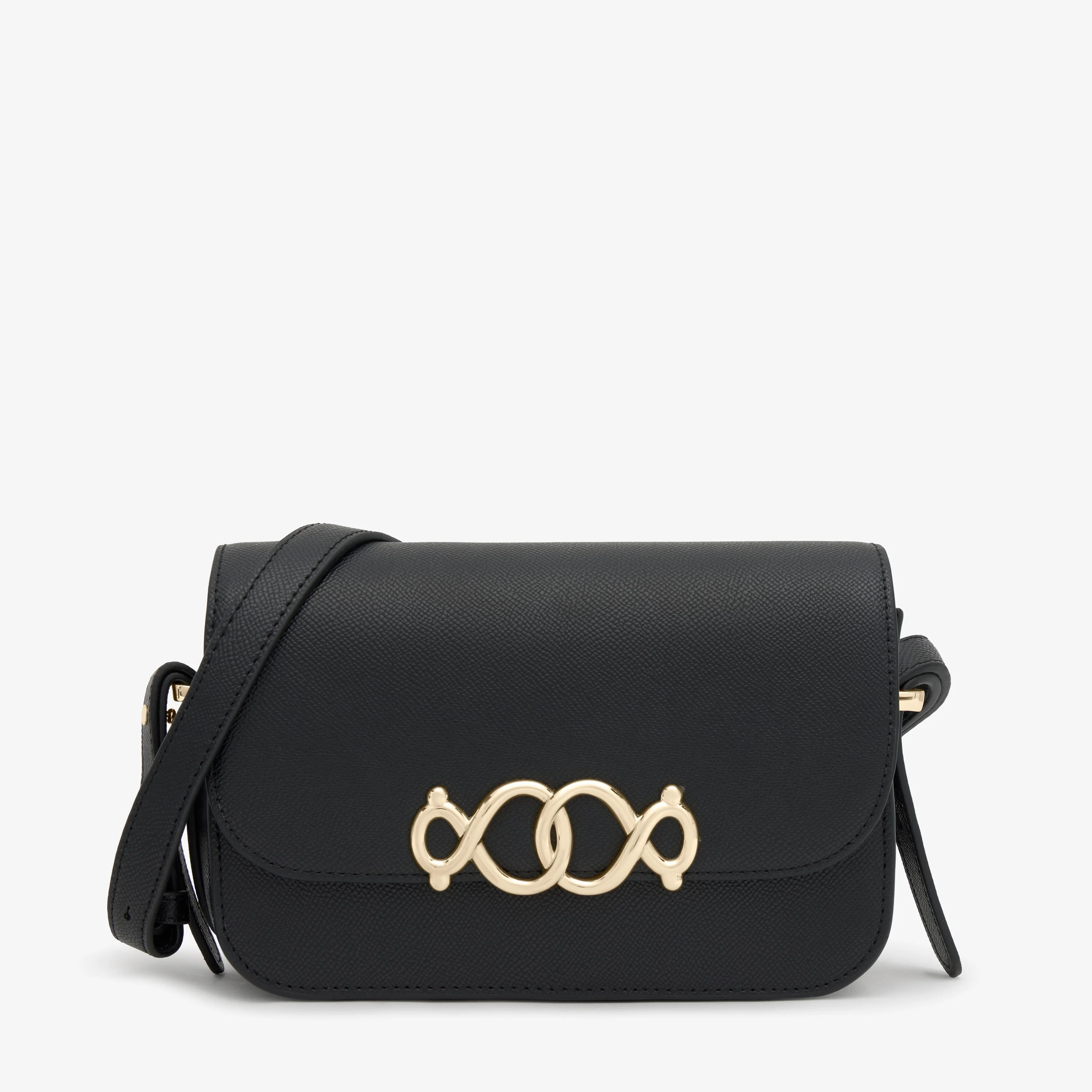 Medium black Flap crossbody bag TOUS Infinity - 1