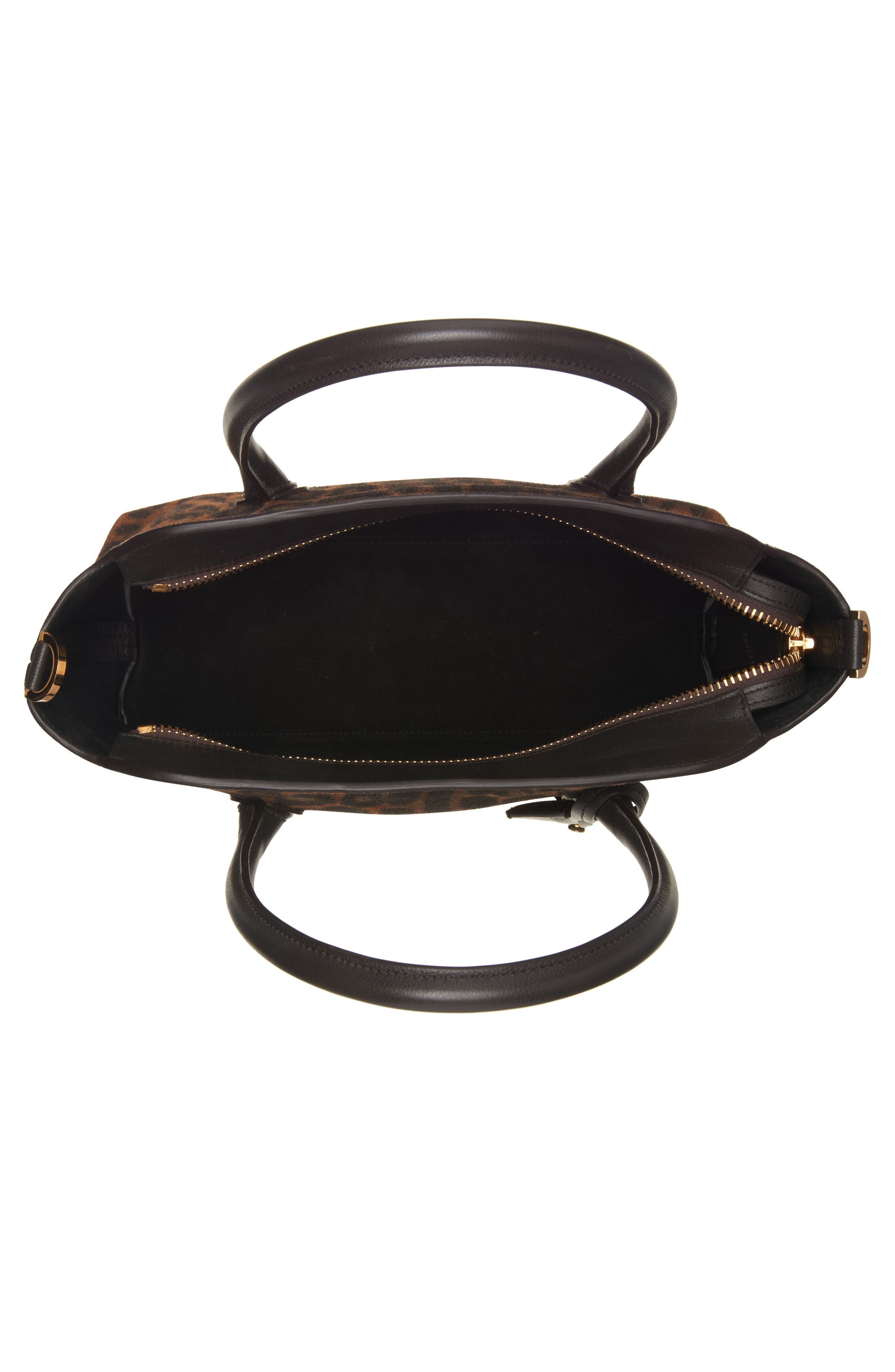TOM FORD Medium Alexander Suede Tote in 7Bb07 Brown/Whisky/Brown at Nordstrom - 4
