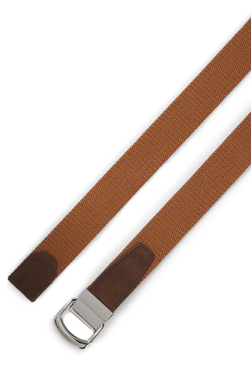 BOSS BY BECKHAM TAPE BELT WITH NUBUCK TRIMS 3