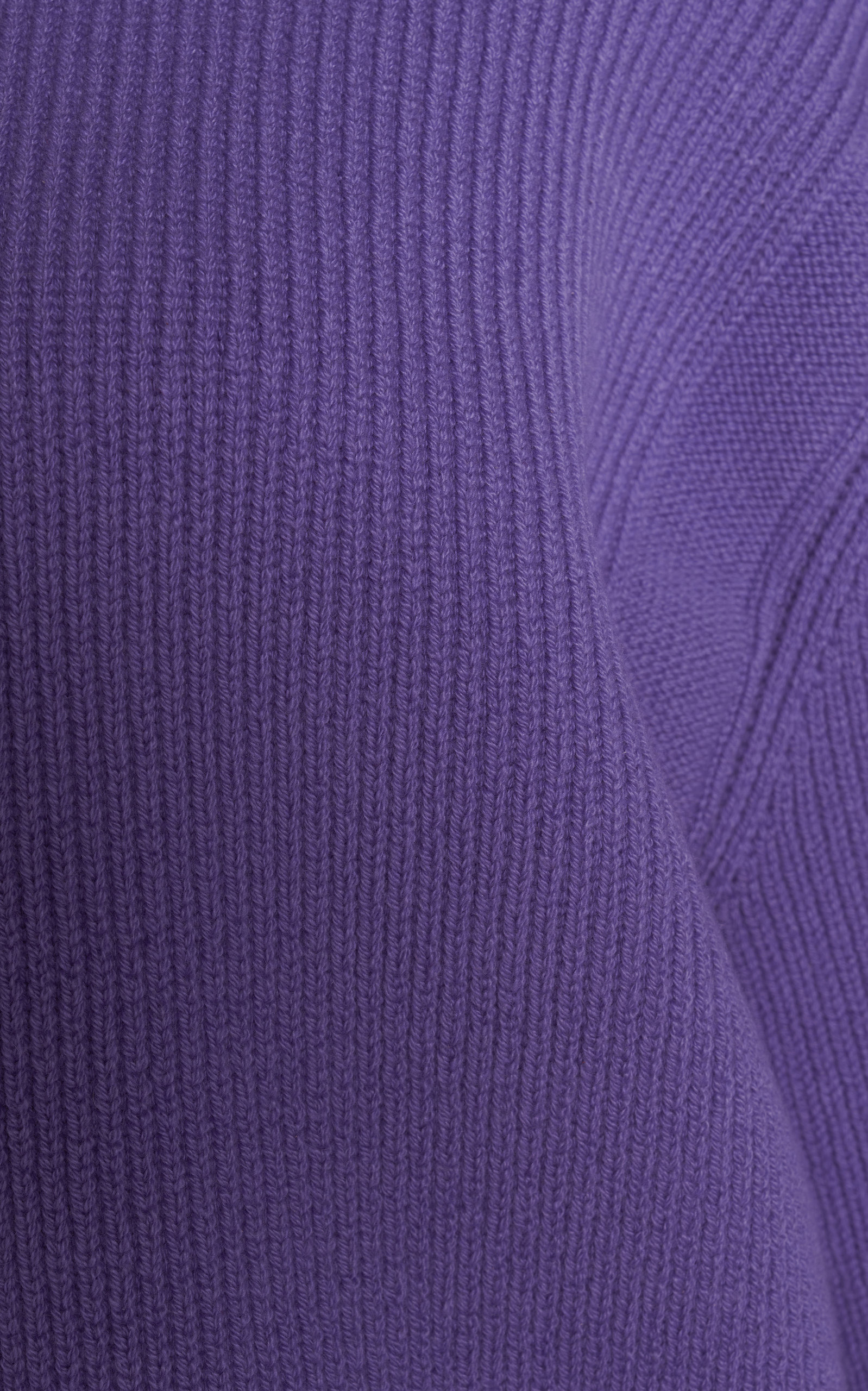 English Ribbed Cashmere-Blend Sweater purple - 5