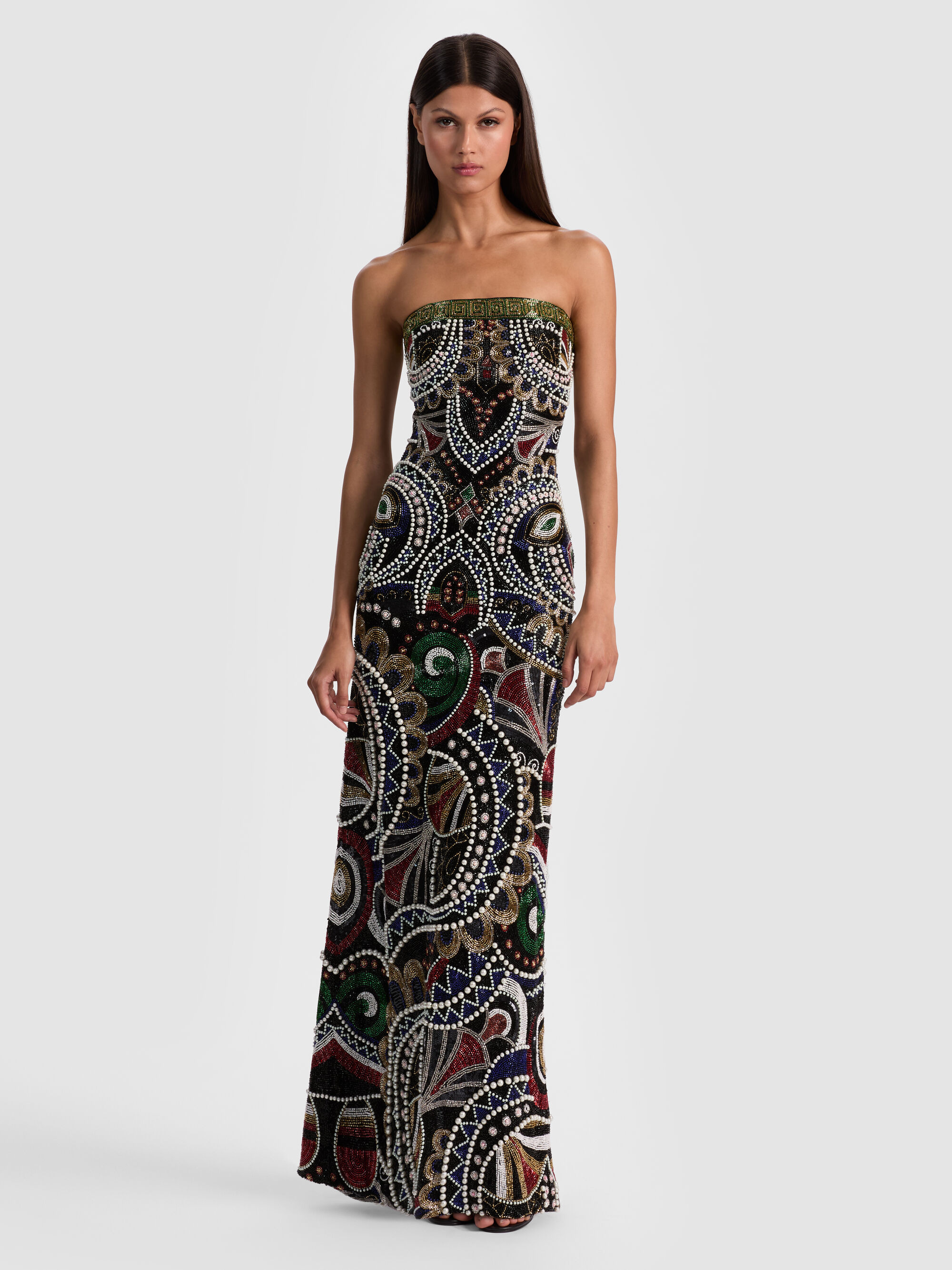 DELORA BEADED GOWN - 2