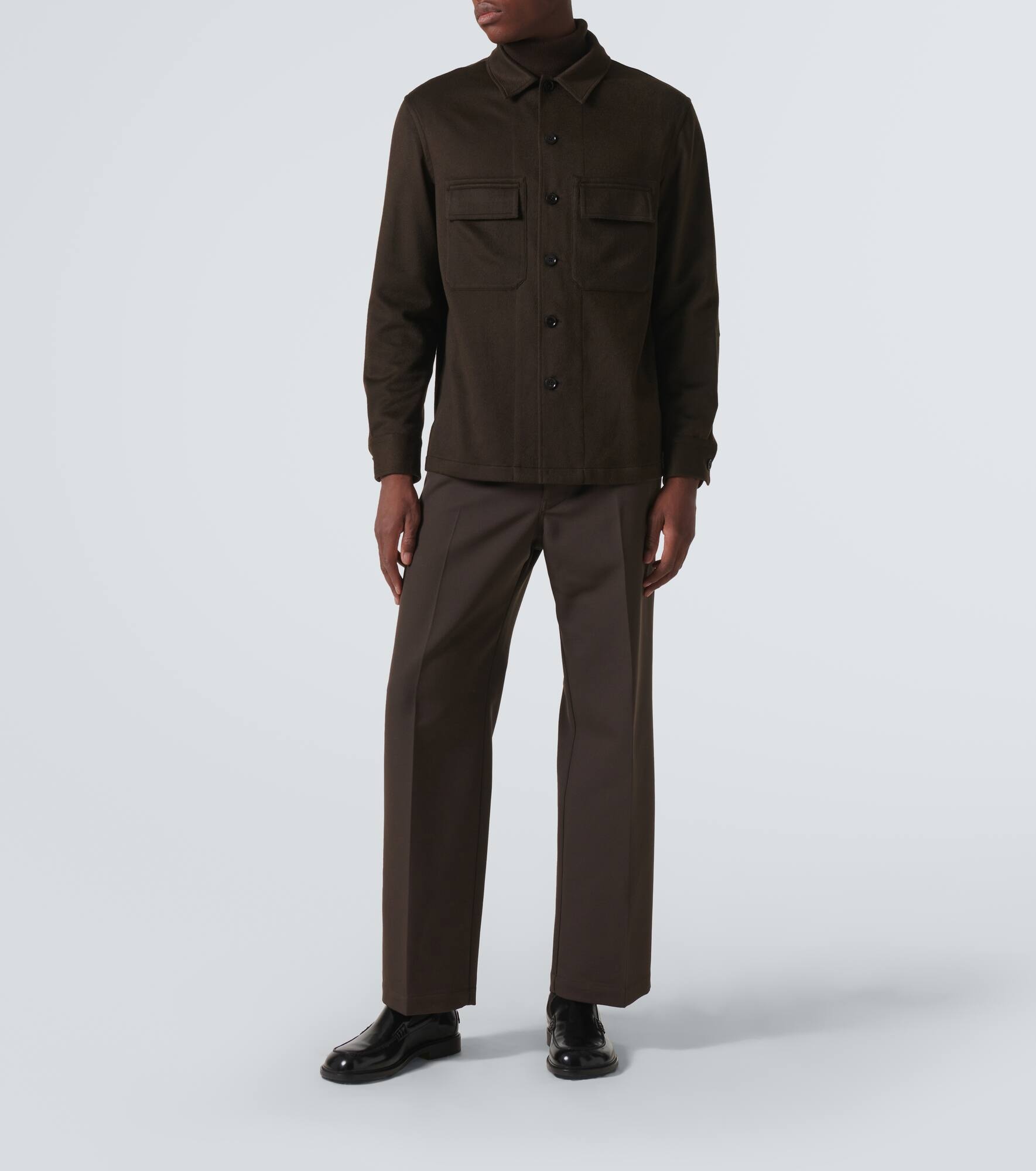 Alba cashmere overshirt - 2