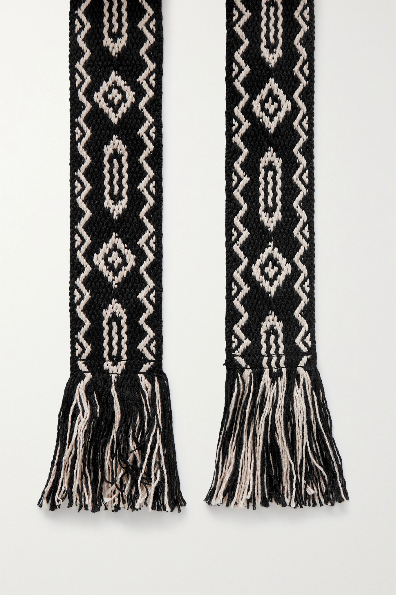 Etko fringed jacquard belt - 3